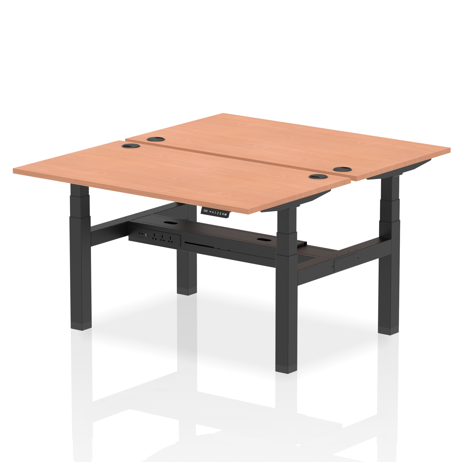 Beech / Black Frame