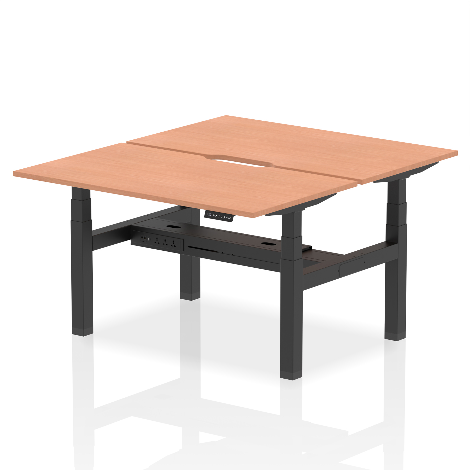 Beech / Black Frame