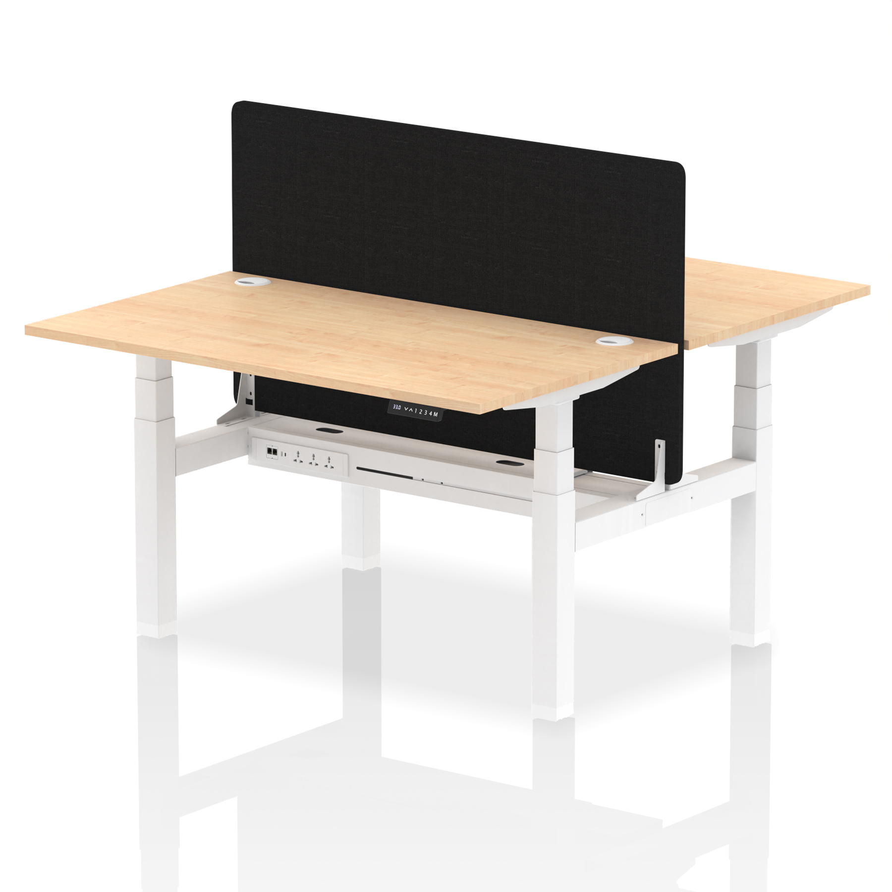 Maple / White Frame