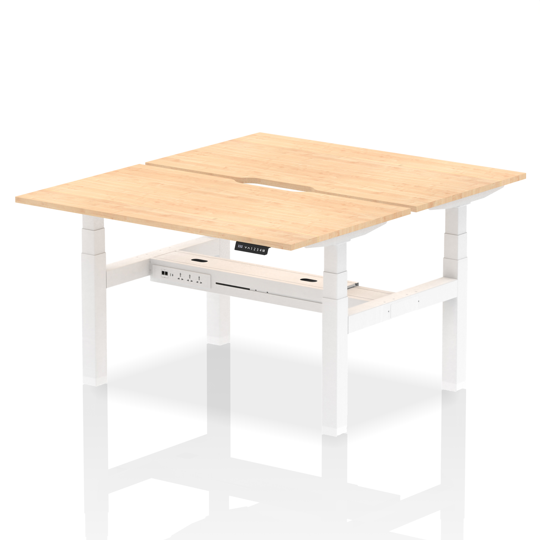 Maple / White Frame