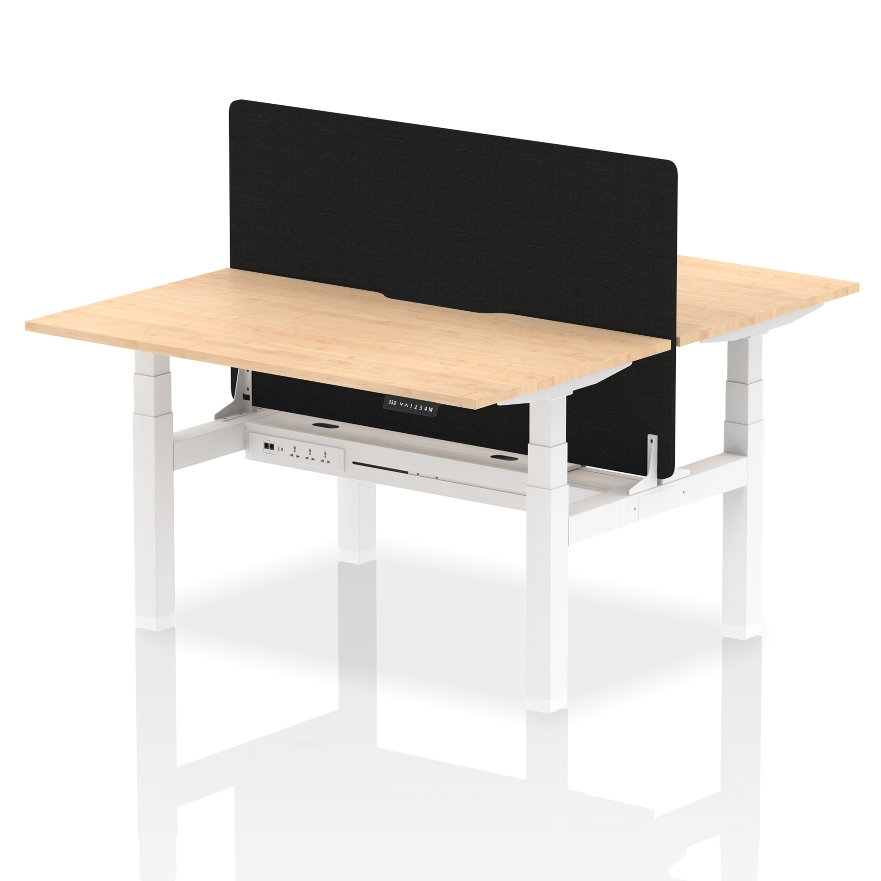 Maple / White Frame