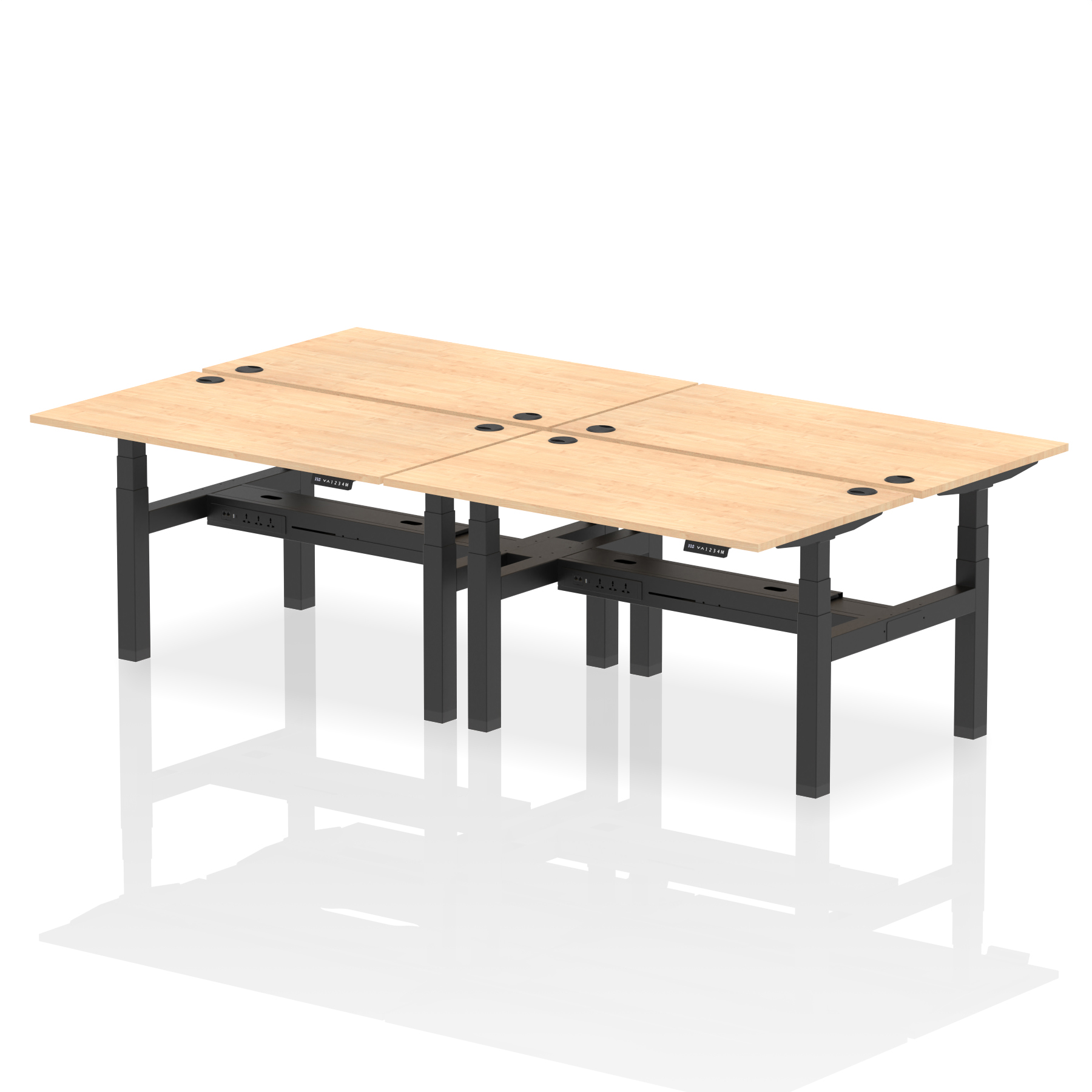 Maple / Black Frame