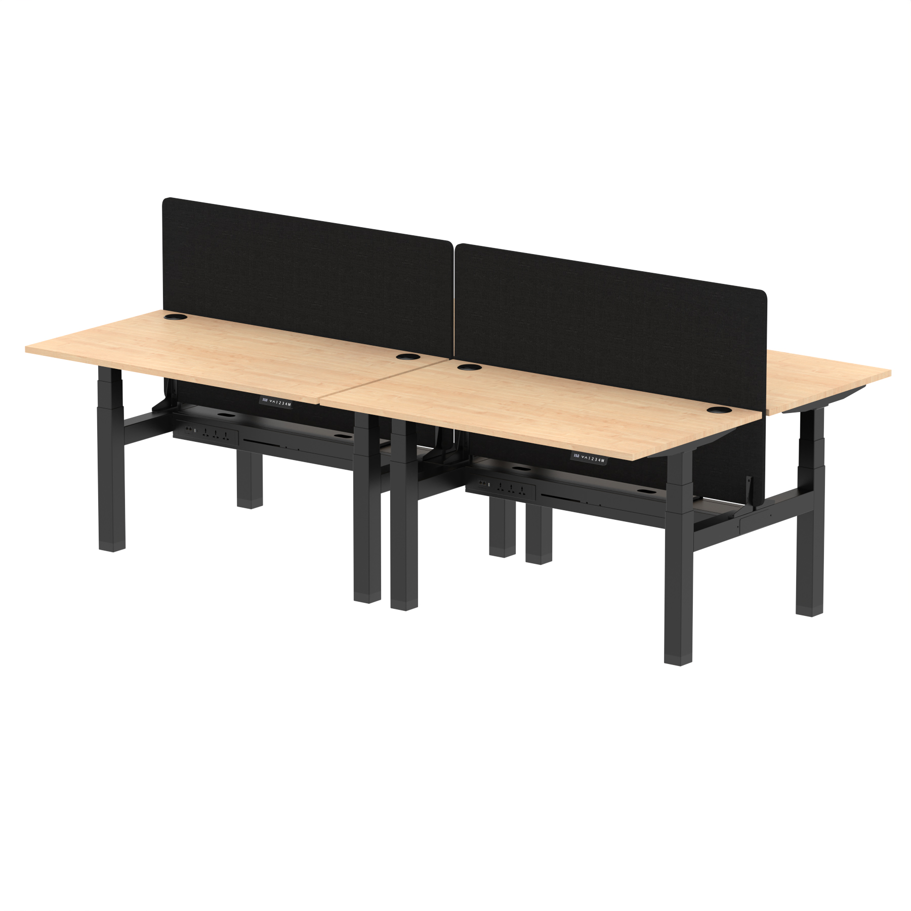 Maple / Black Frame