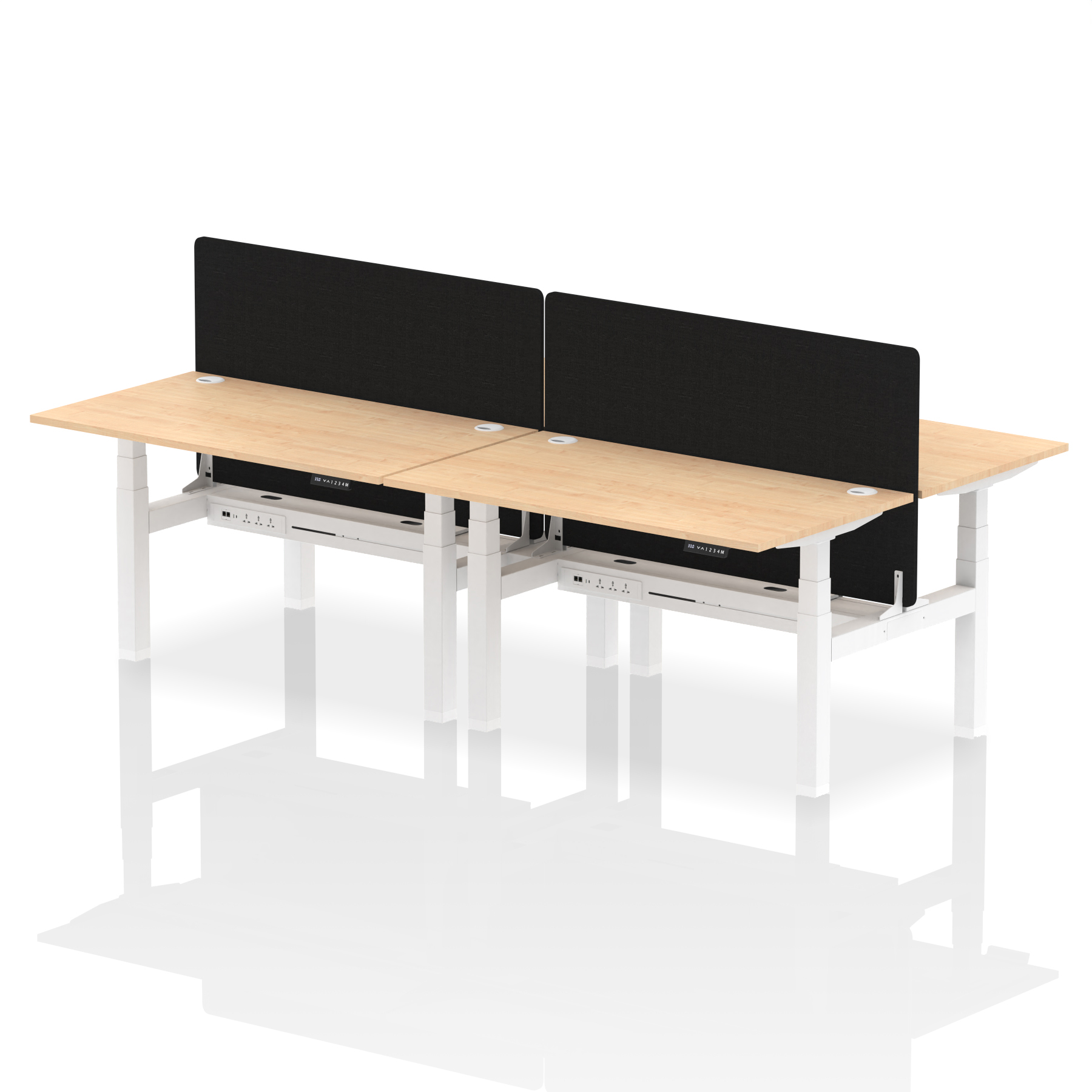 Maple / White Frame