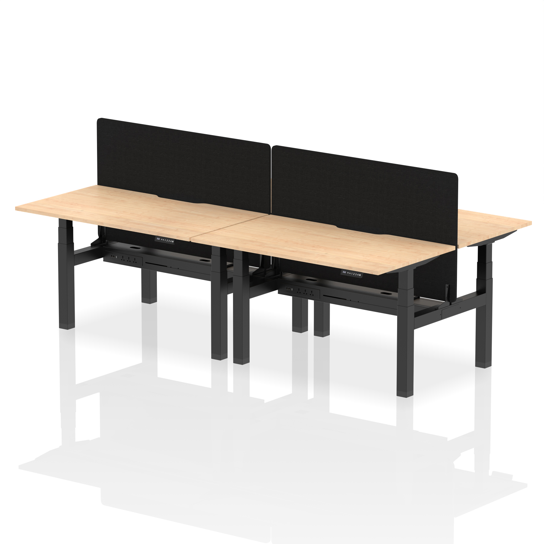 Maple / Black Frame