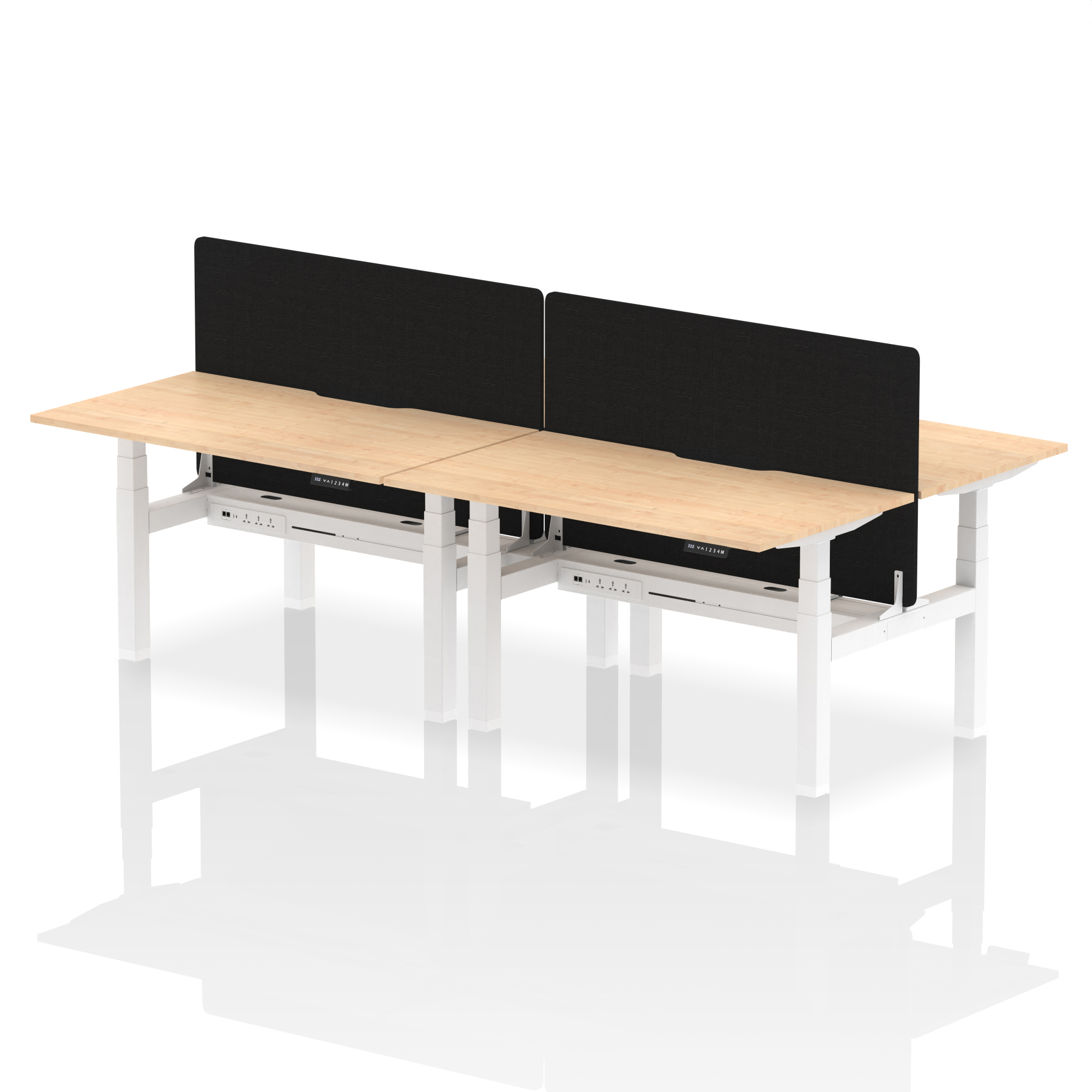 Maple / White Frame