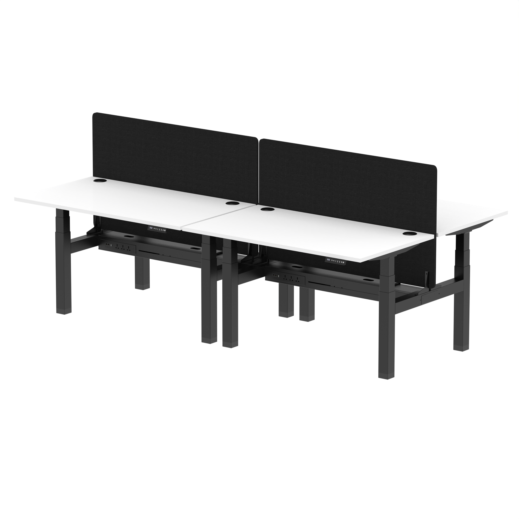 White / Black Frame