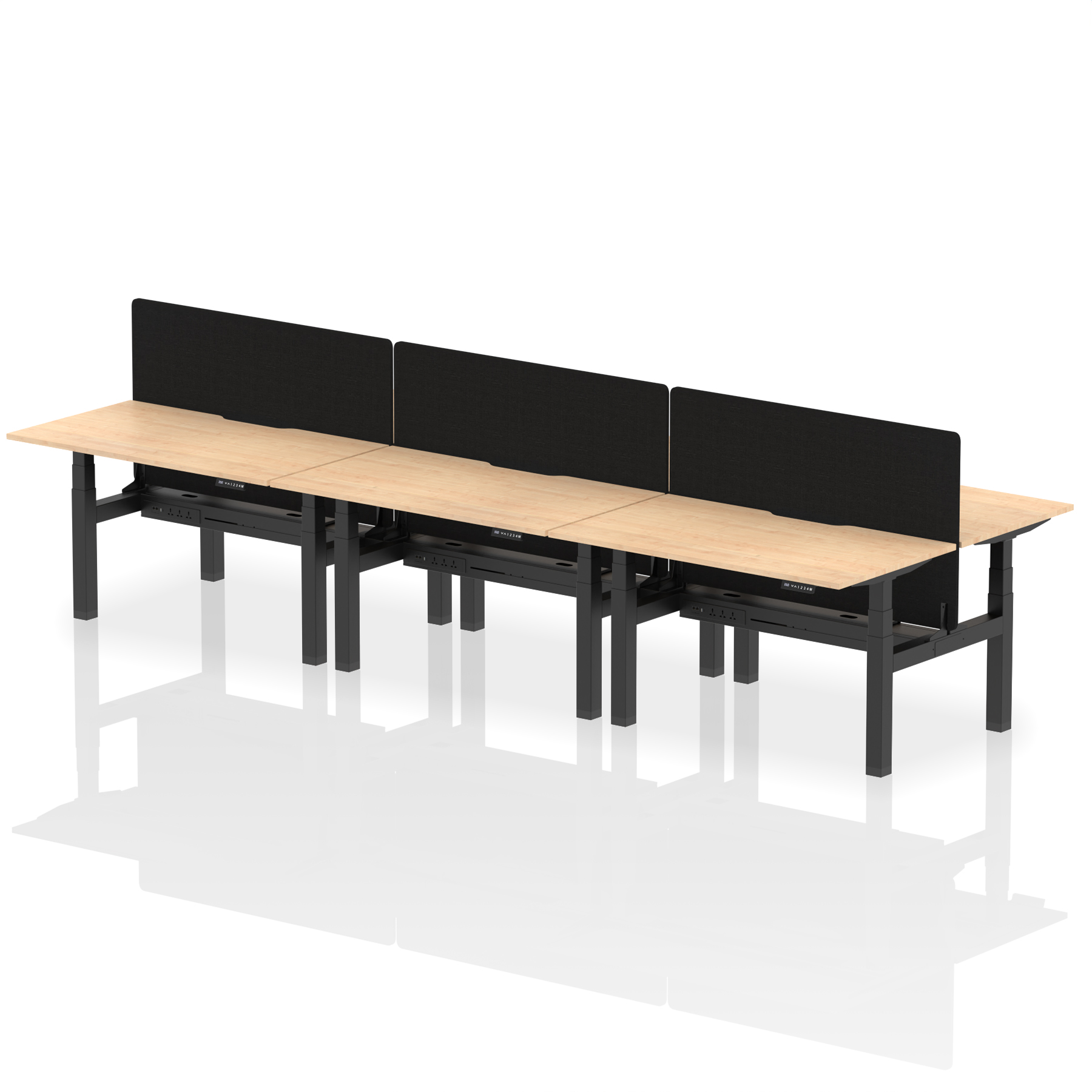 Maple / Black Frame