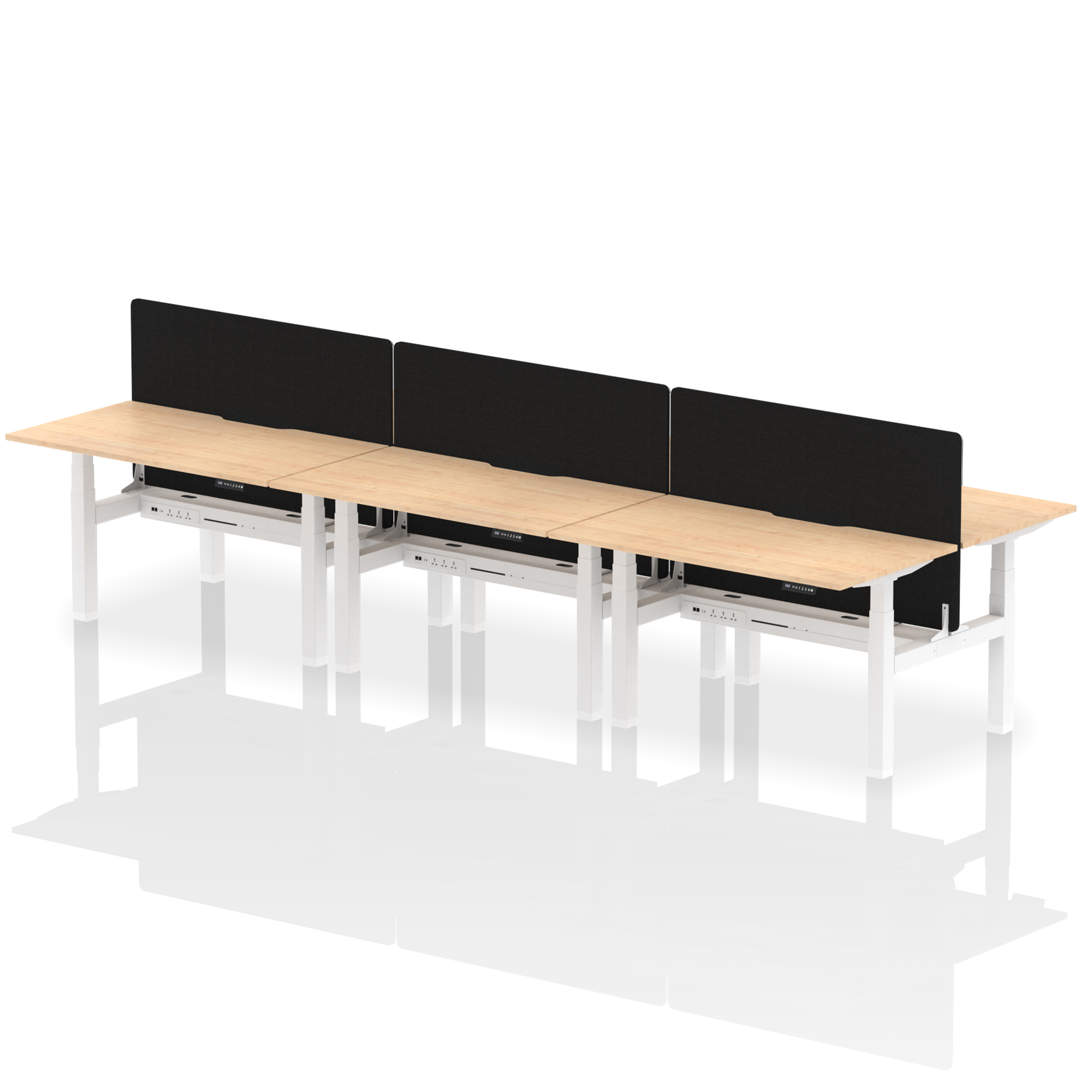 Maple / White Frame