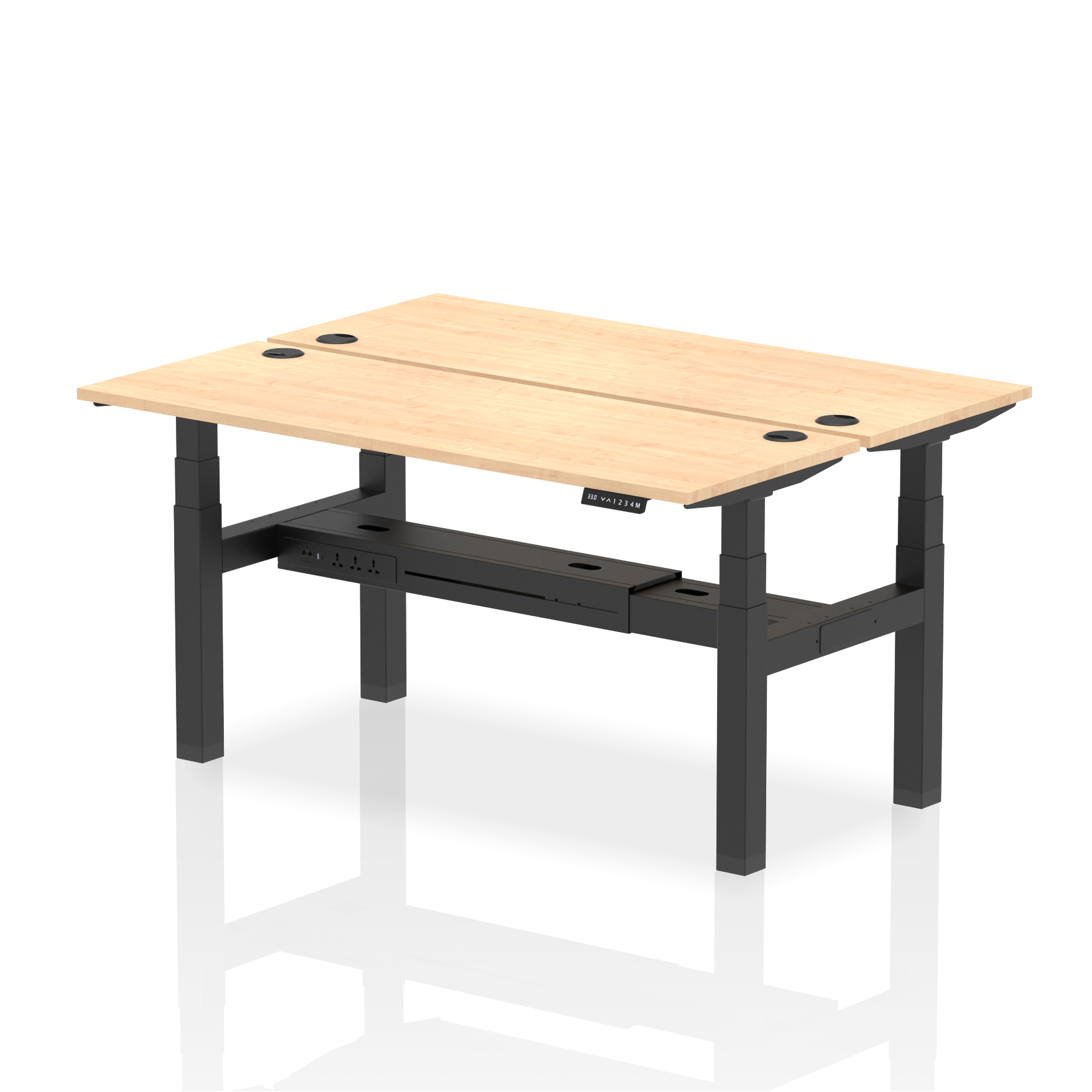 Maple / Black Frame
