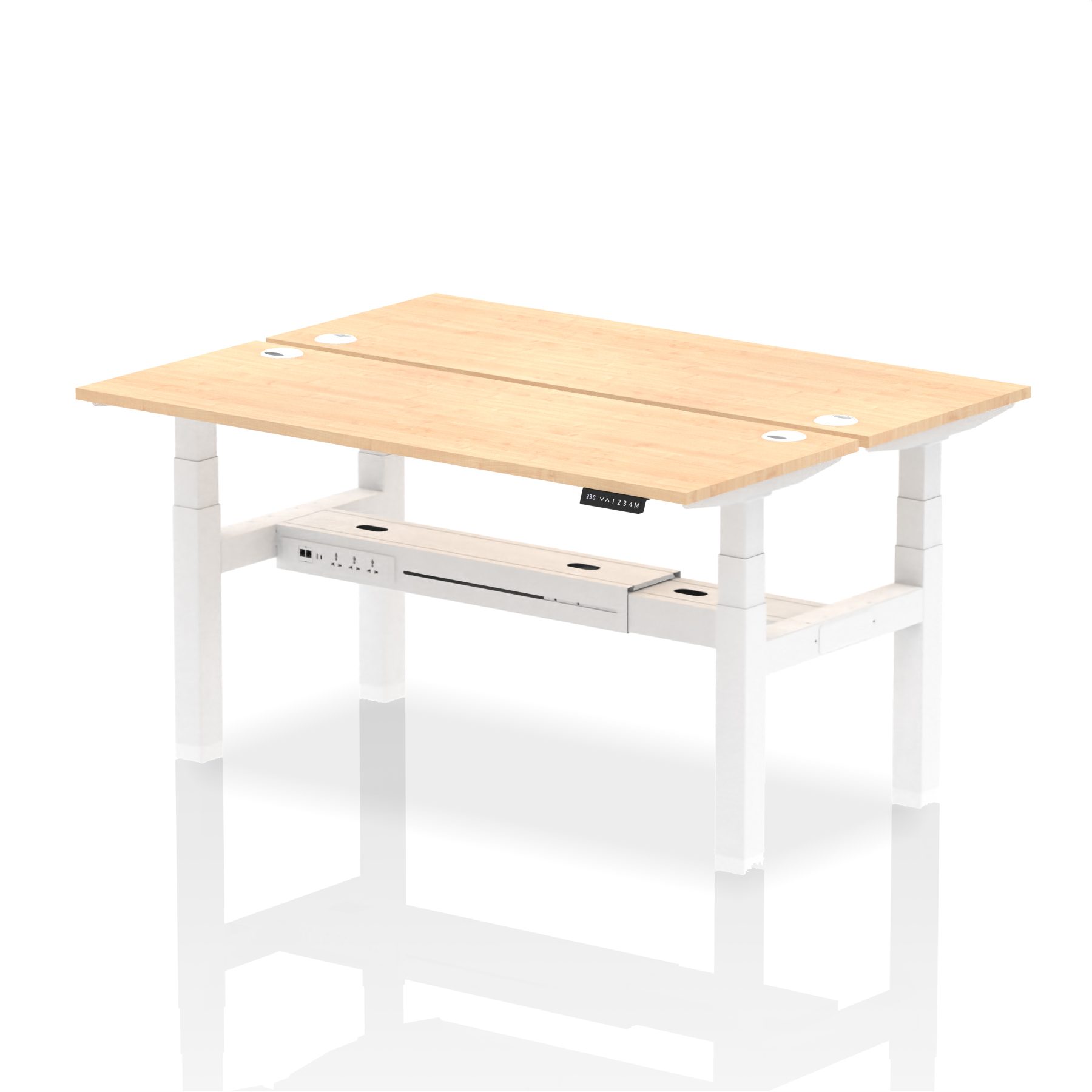 Maple / White Frame