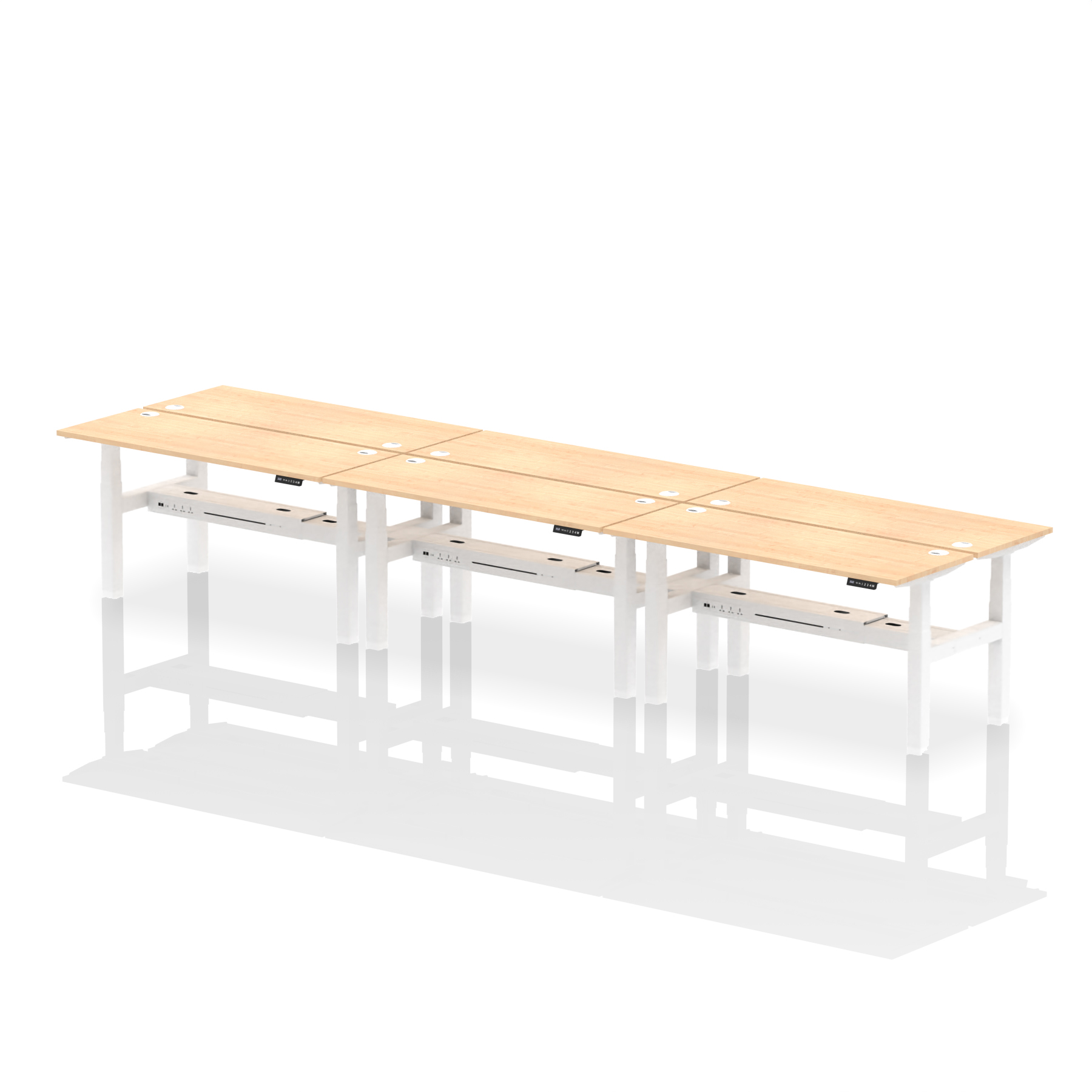 Maple / White Frame
