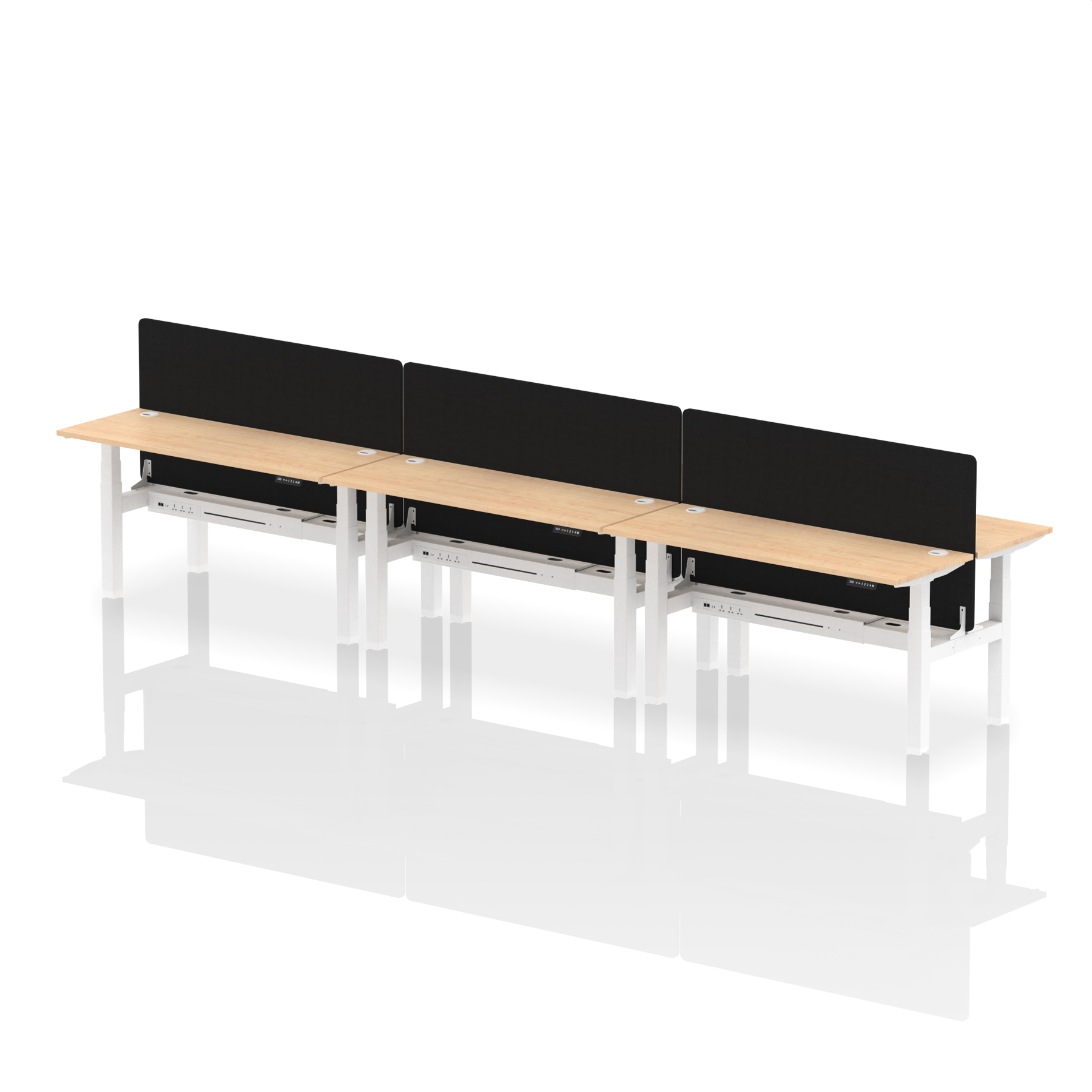 Maple / White Frame
