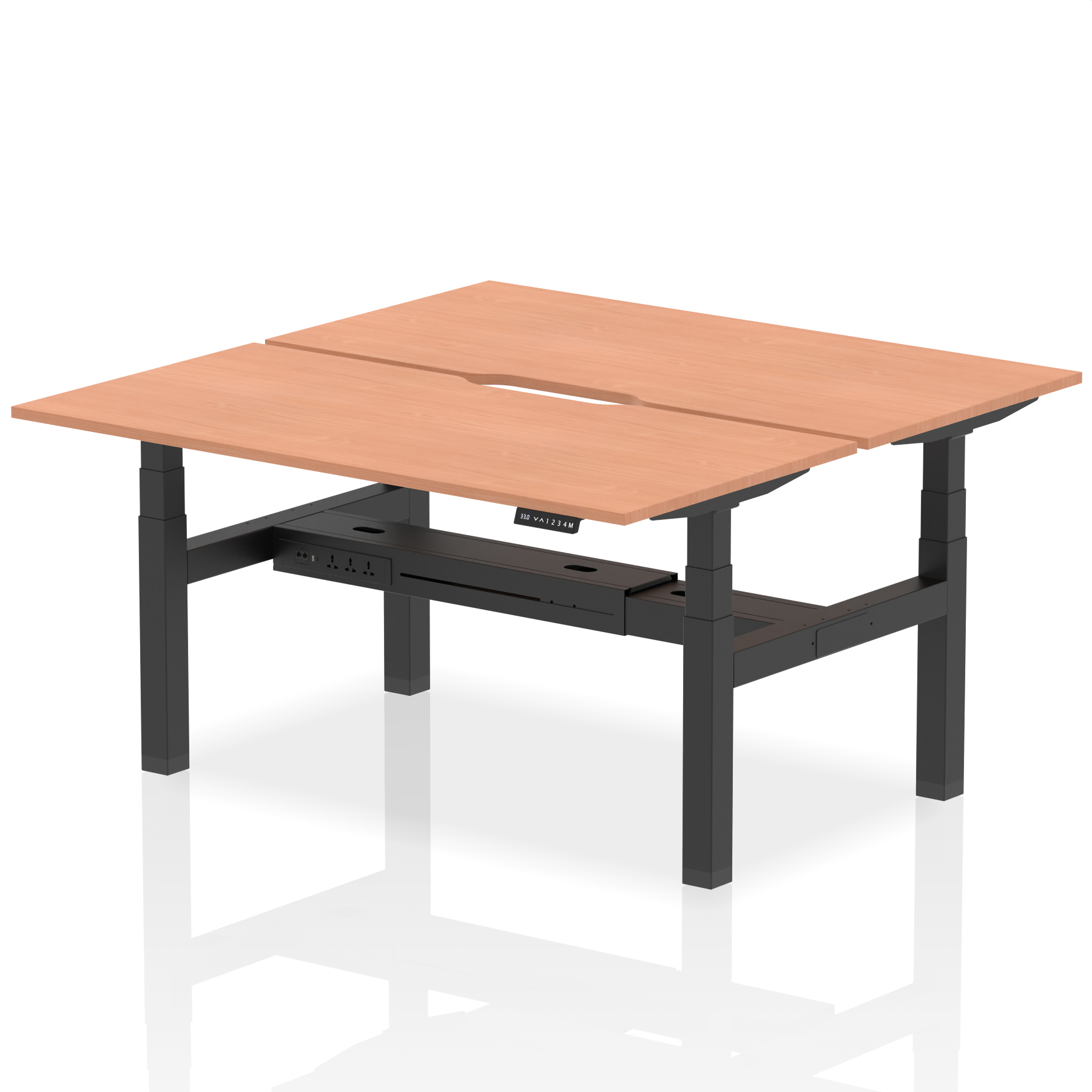 Beech / Black Frame