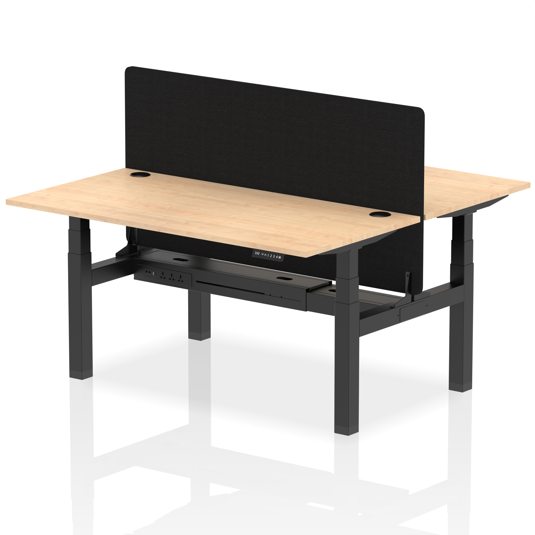 Maple / Black Frame
