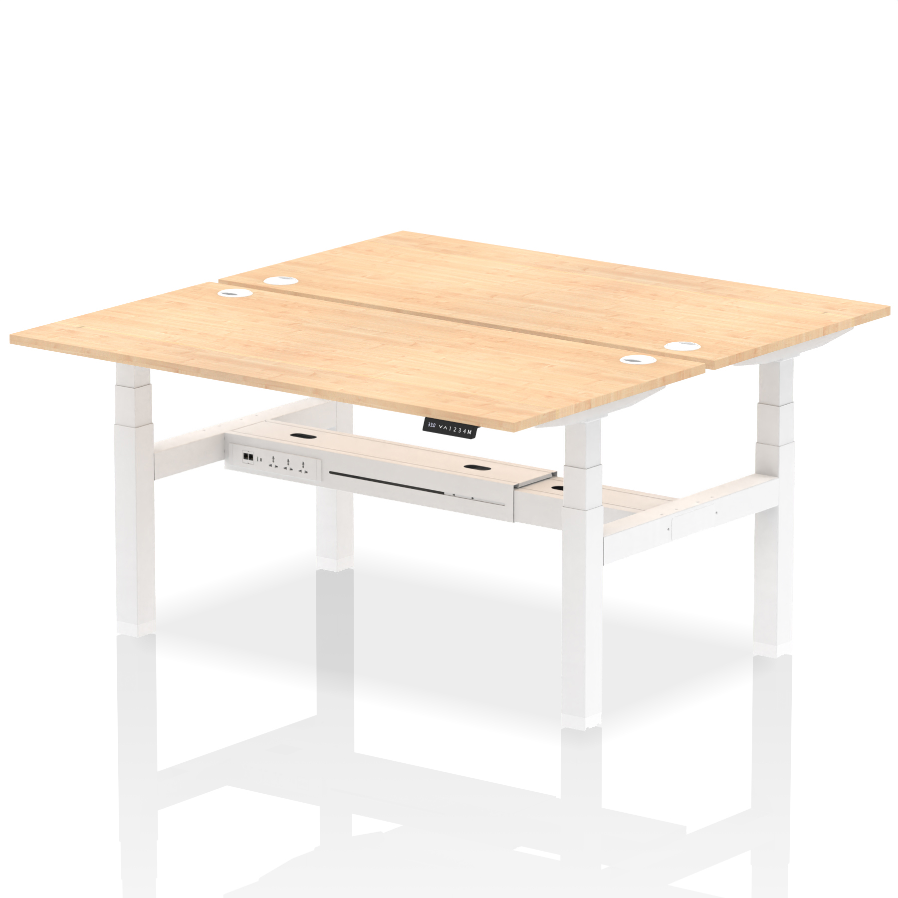 Maple / White Frame