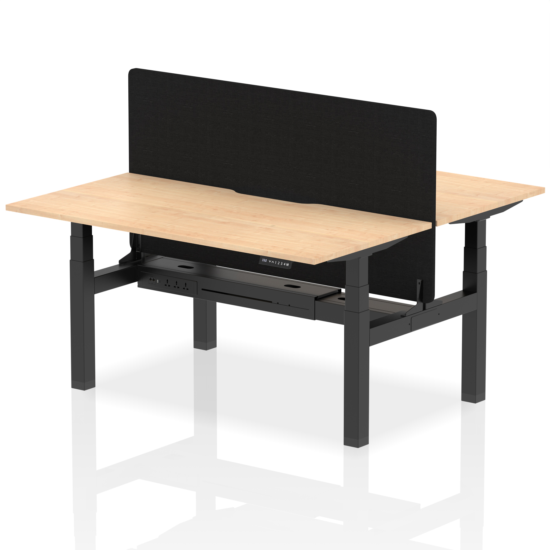 Maple / Black Frame