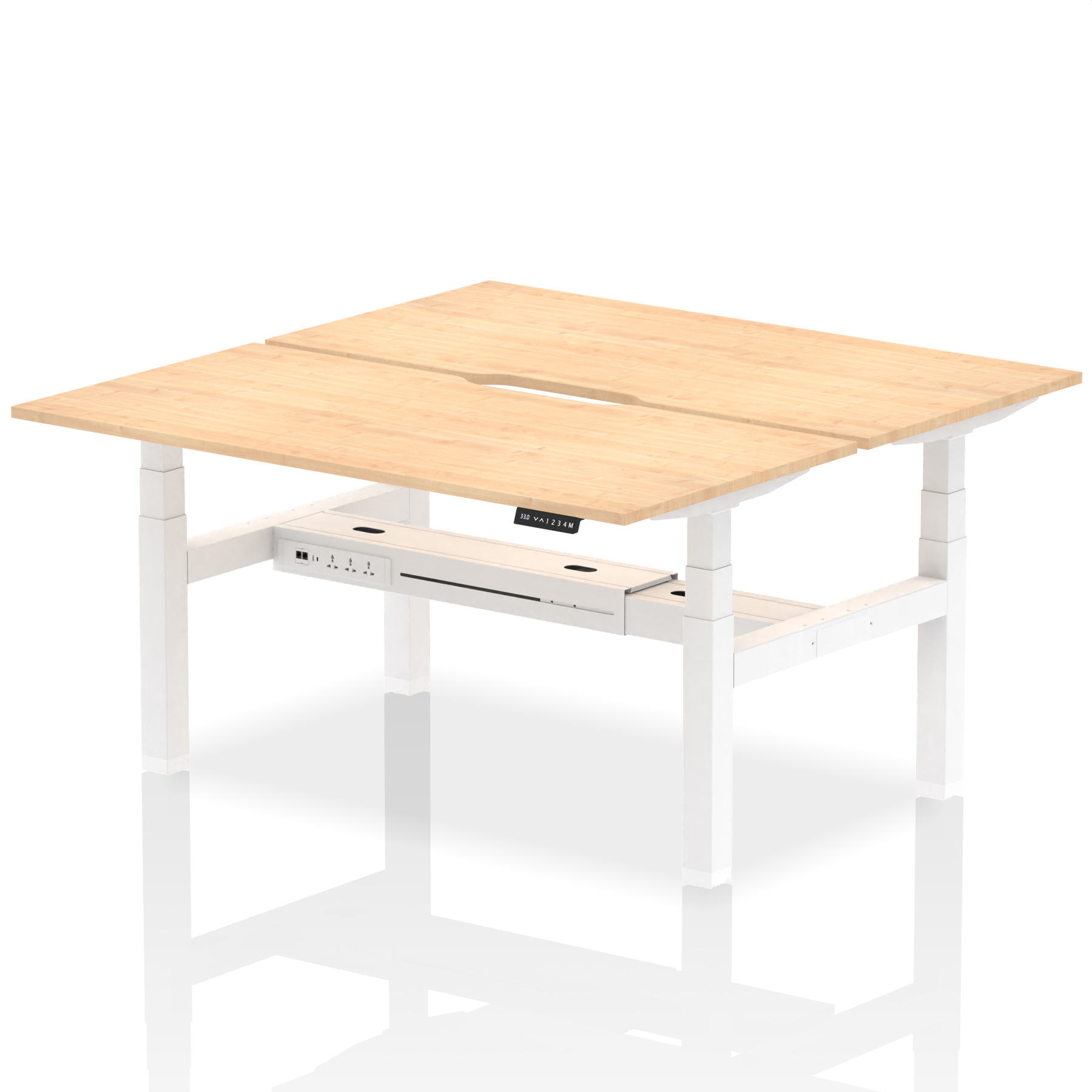 Maple / White Frame