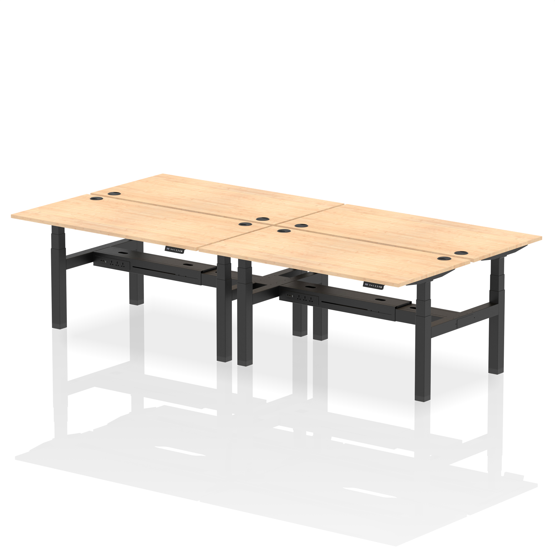 Maple / Black Frame