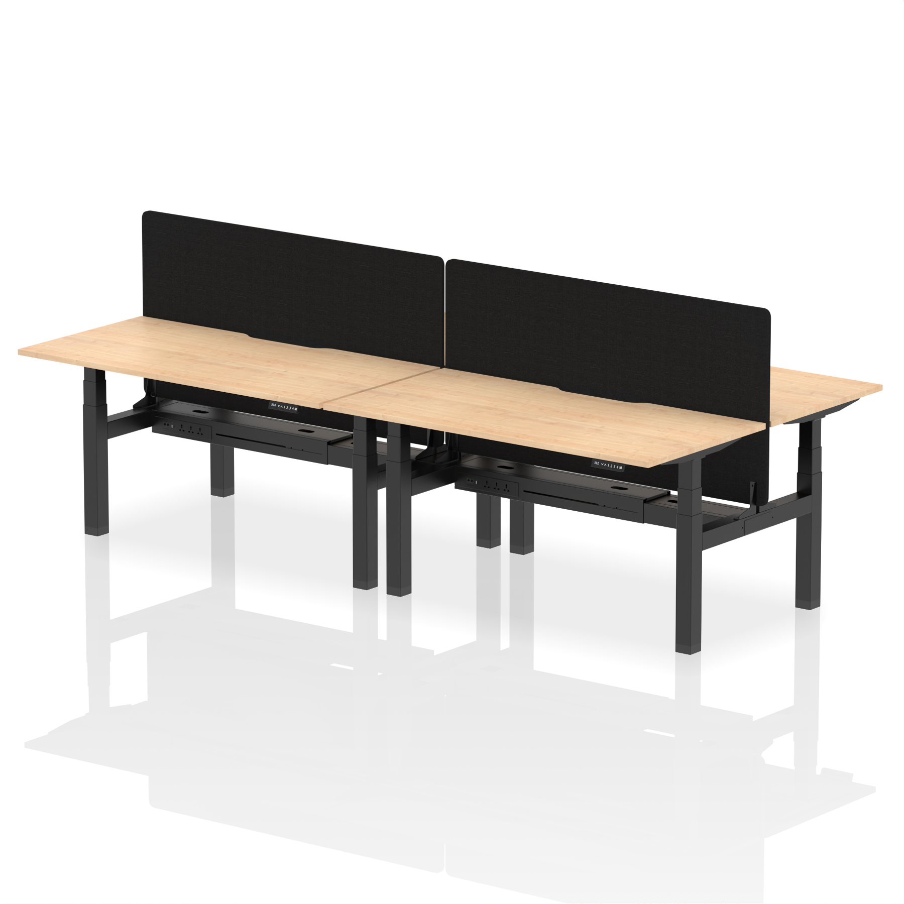 Maple / Black Frame
