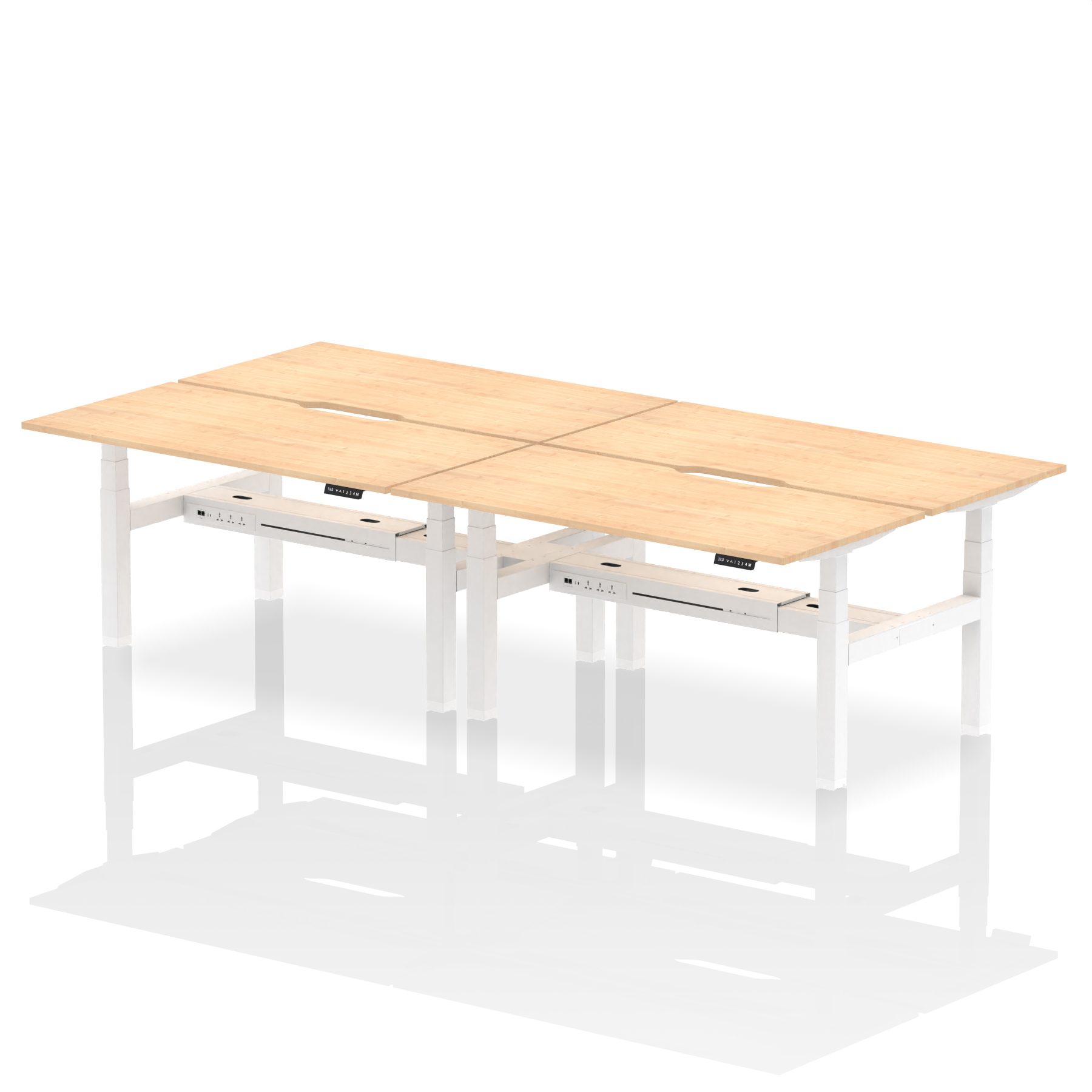 Maple / White Frame