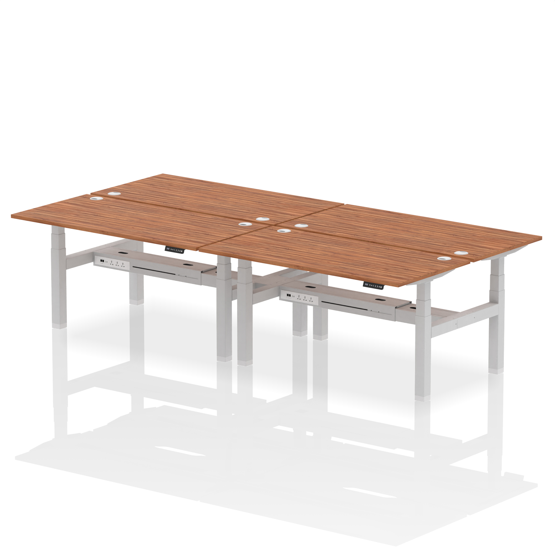 Oak / Silver Frame