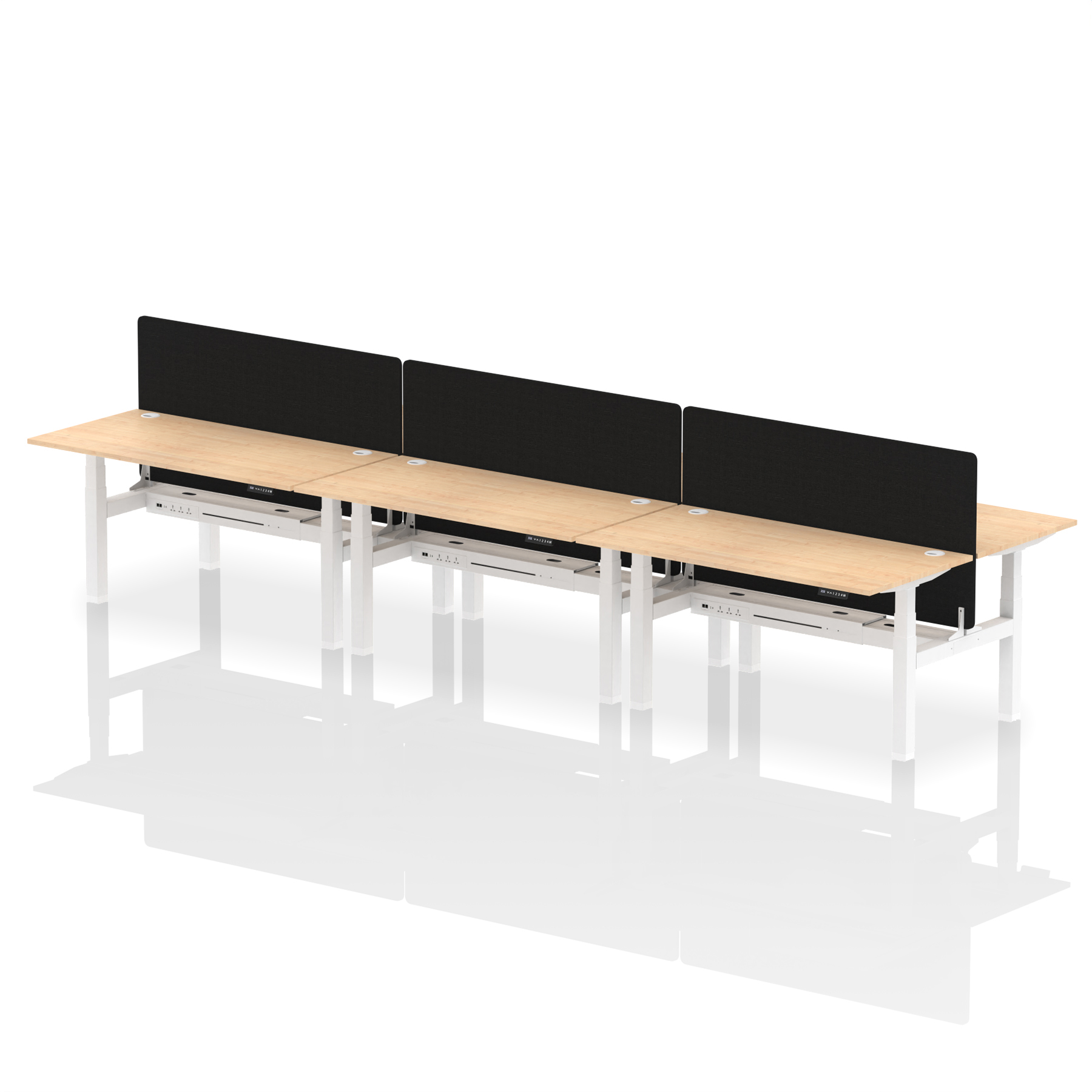 Maple / White Frame