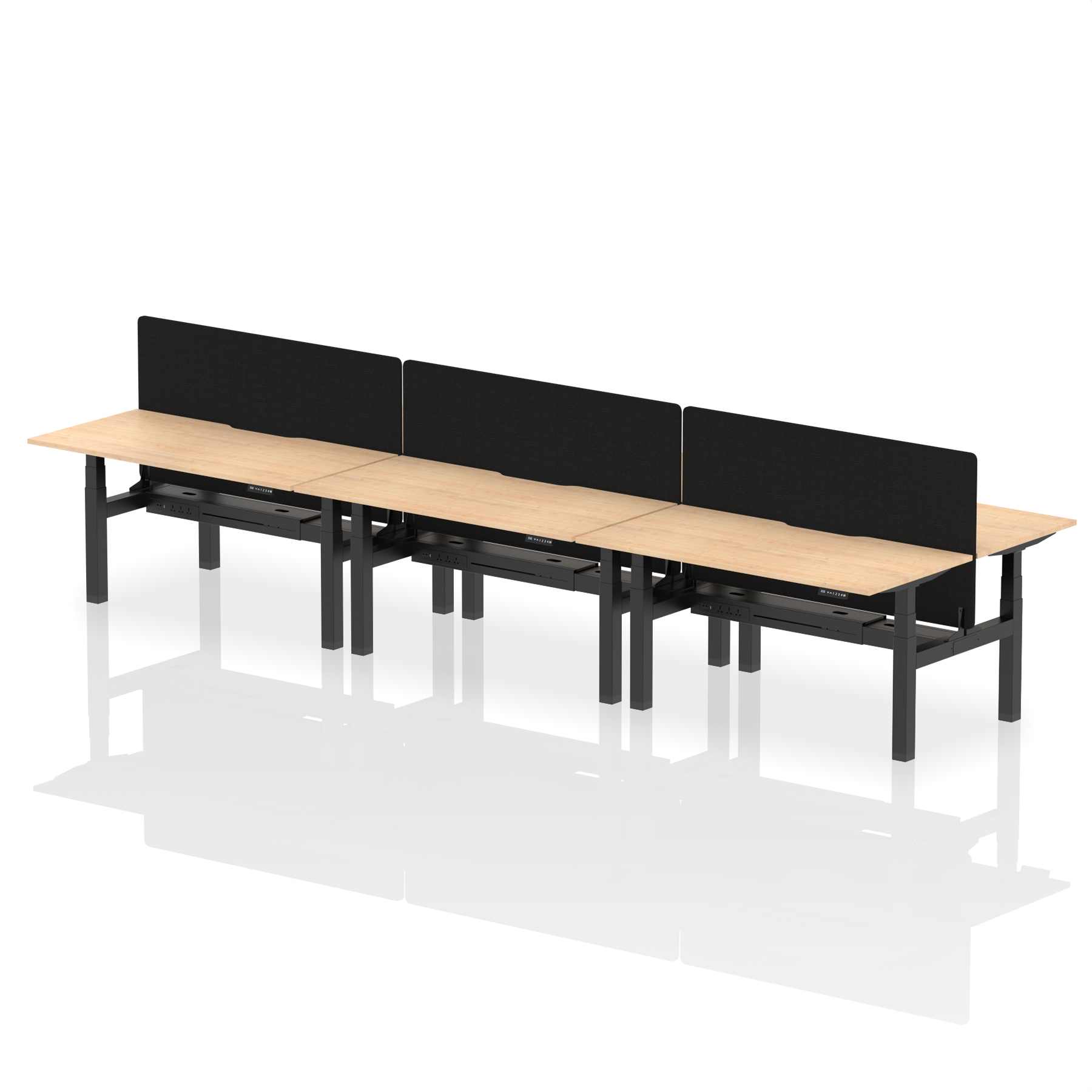 Maple / Black Frame