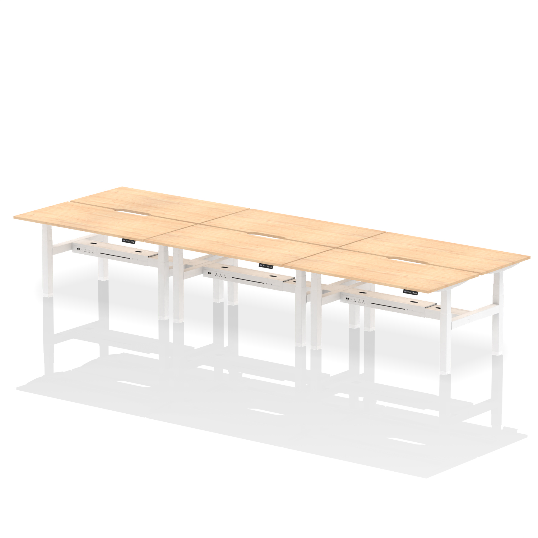 Maple / White Frame