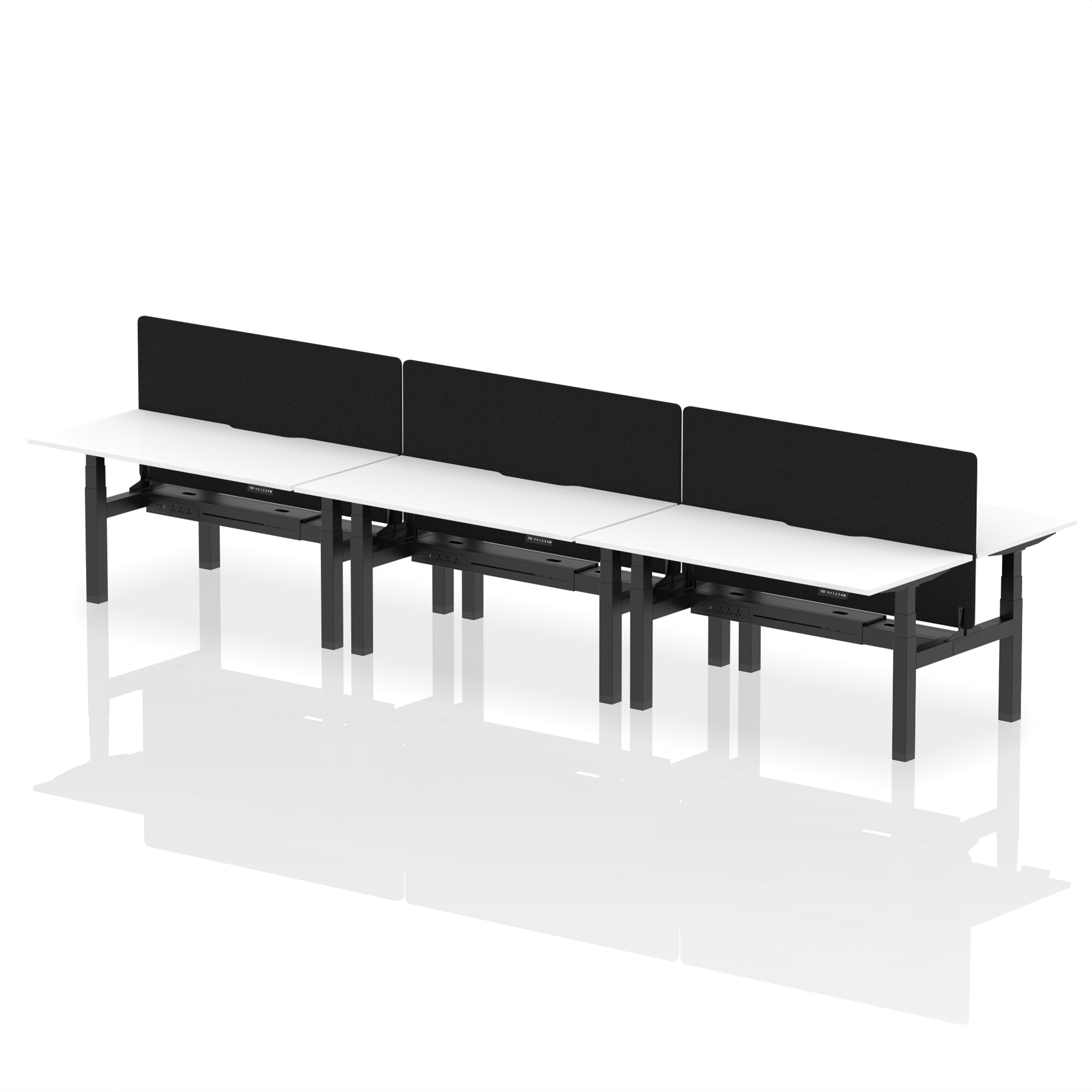 White / Black Frame