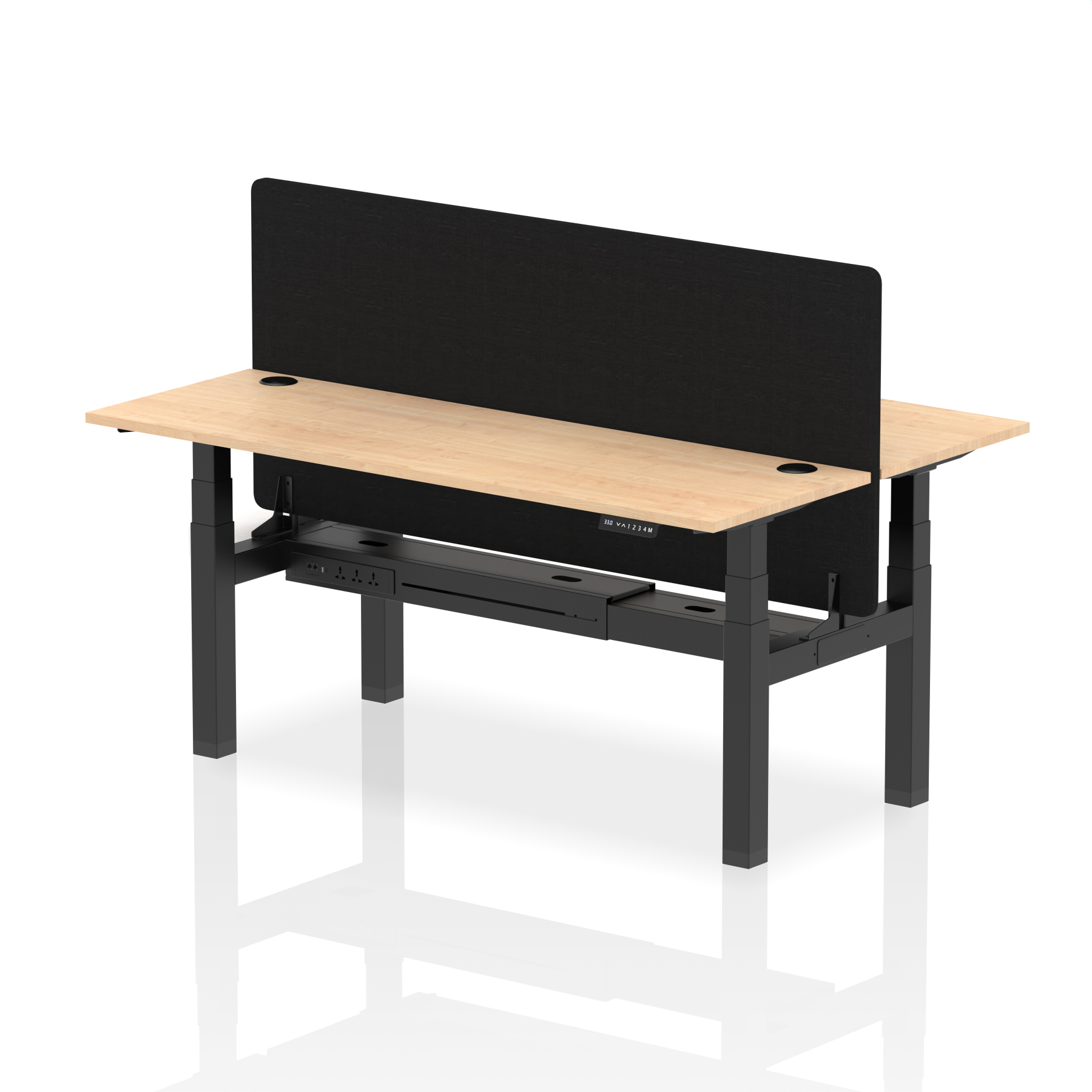 Maple / Black Frame