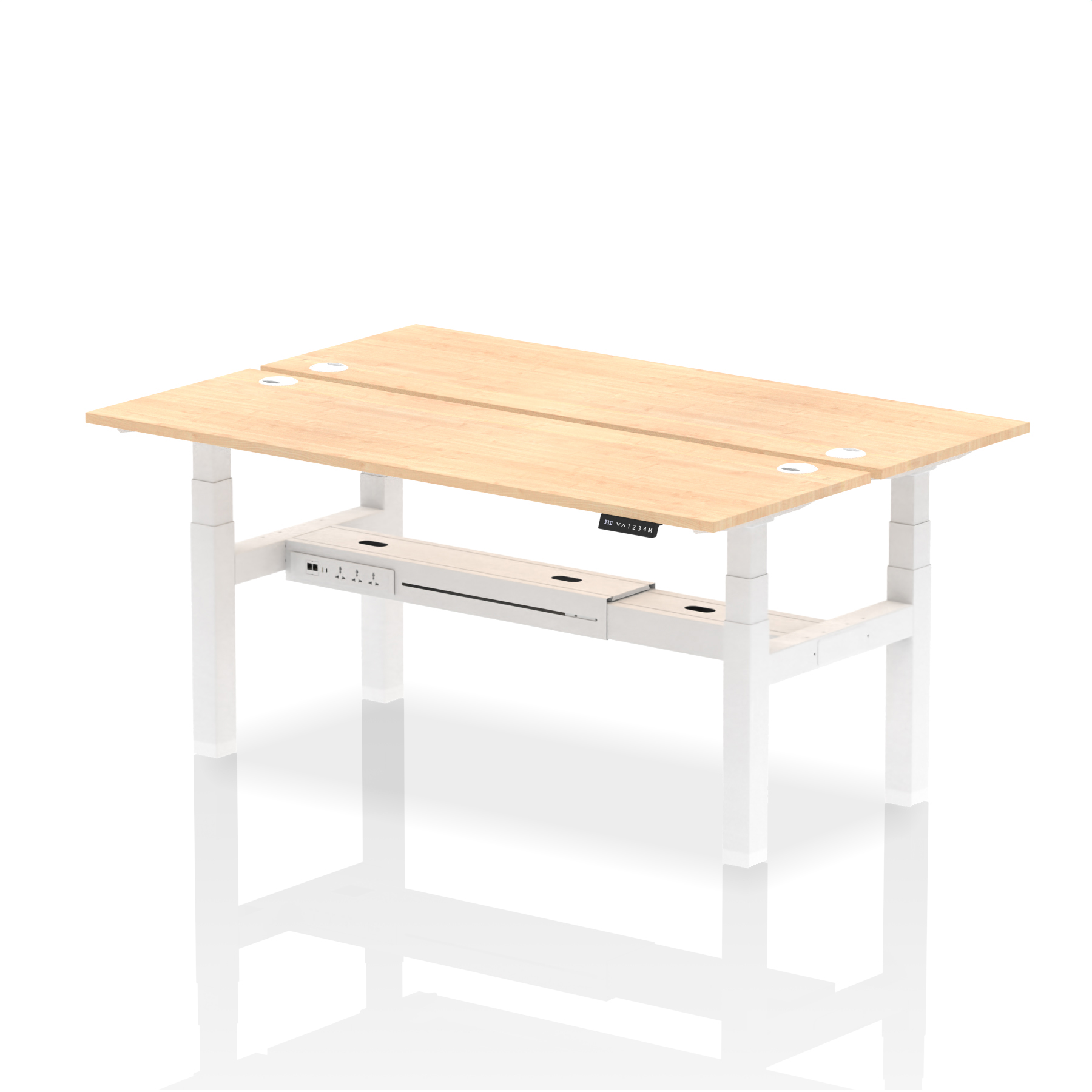 Maple / White Frame