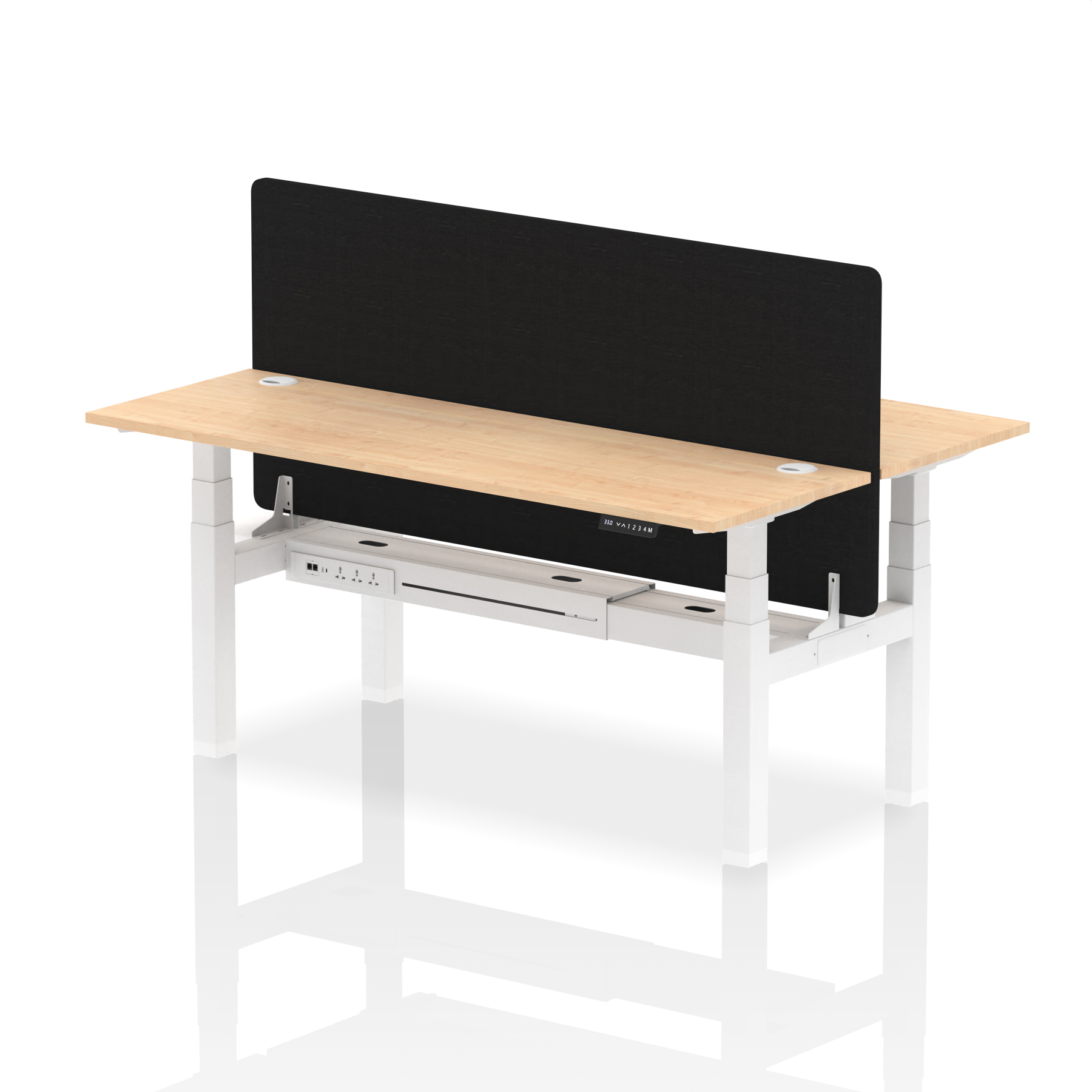 Maple / White Frame