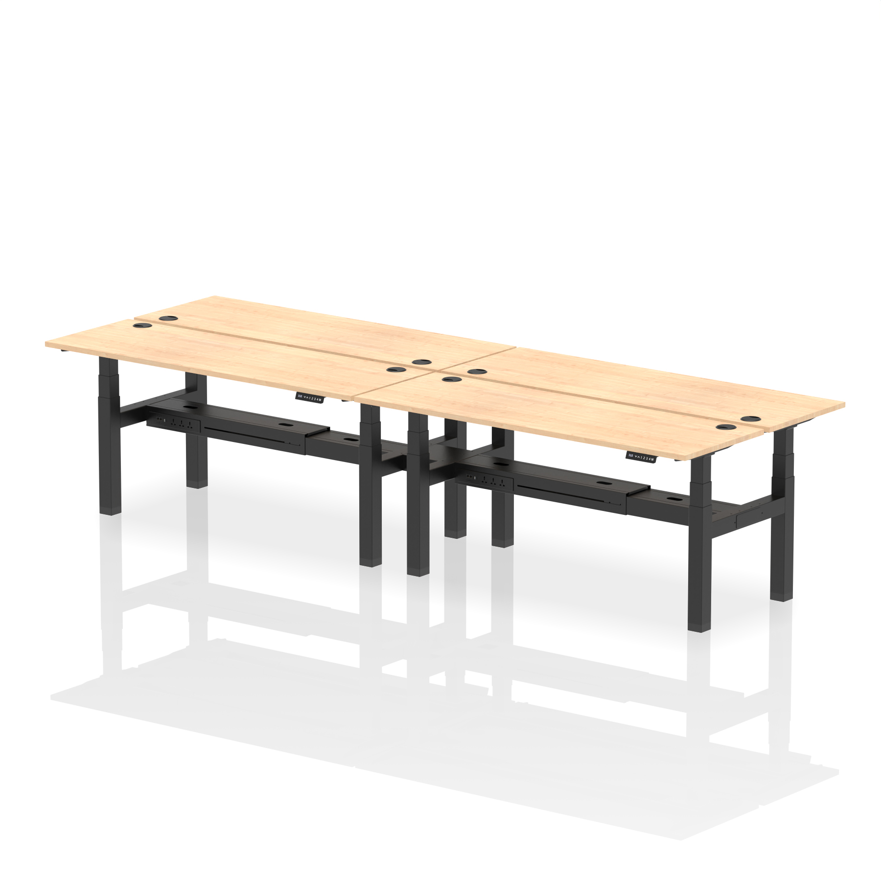 Maple / Black Frame