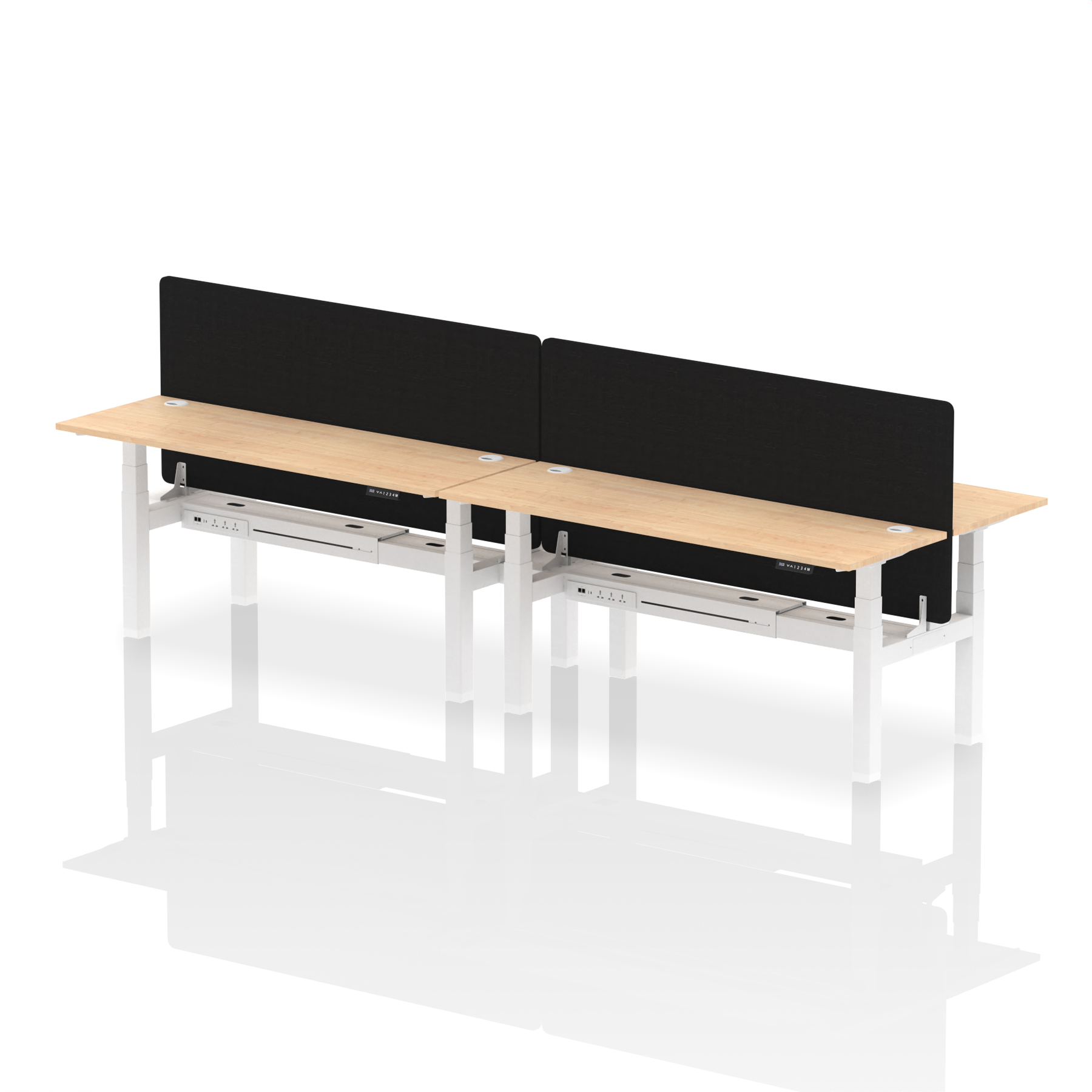 Maple / White Frame