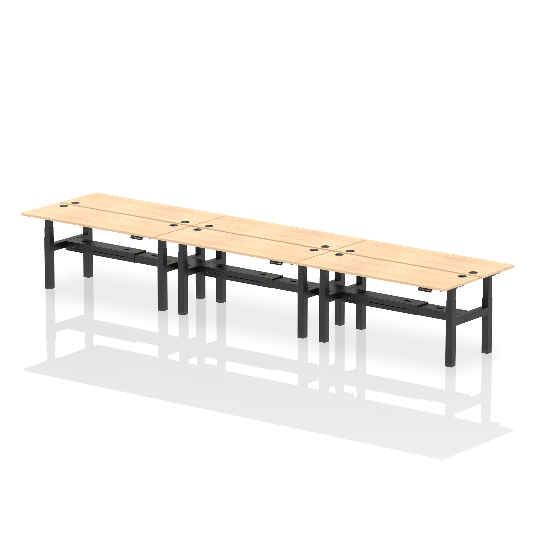 Maple / Black Frame