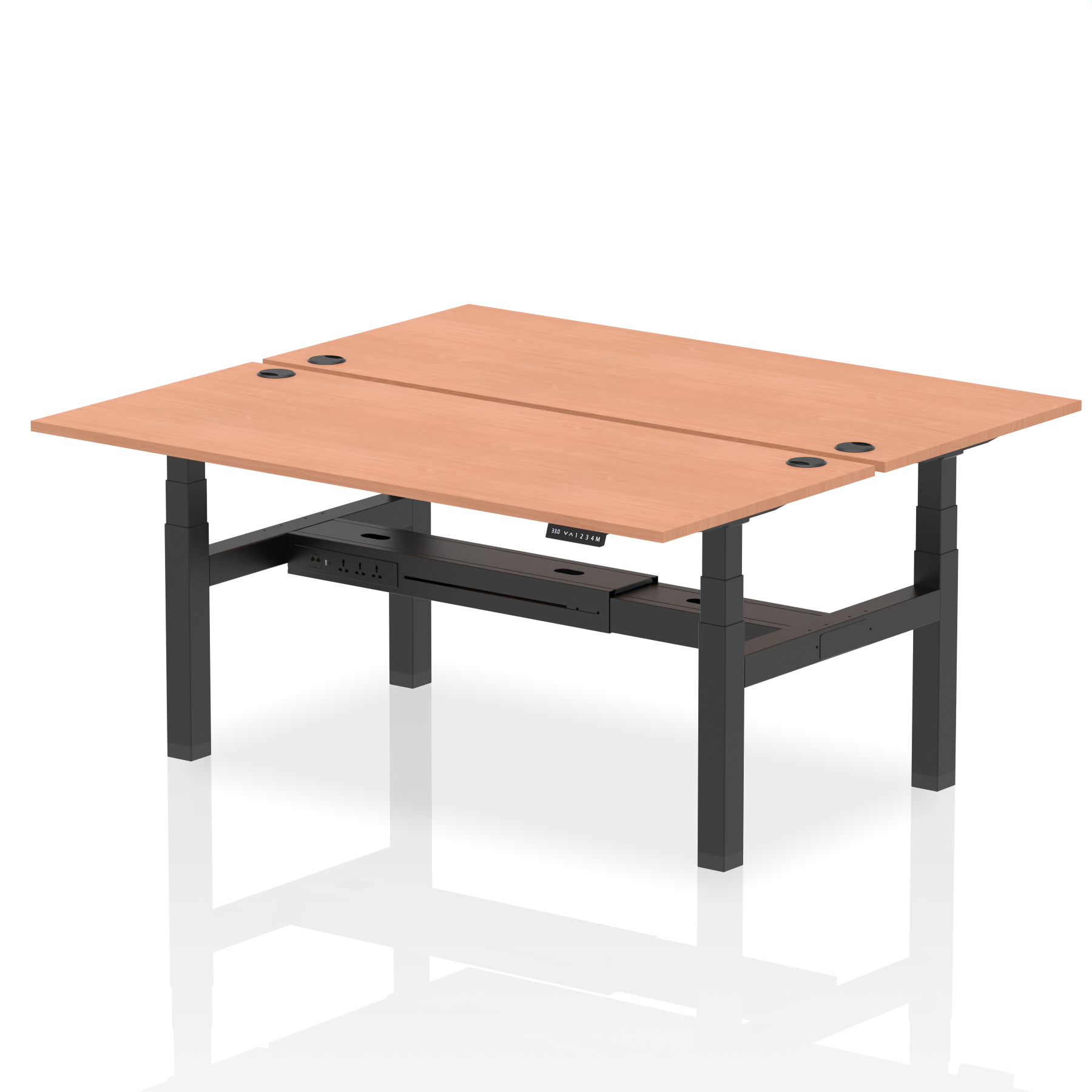 Beech / Black Frame