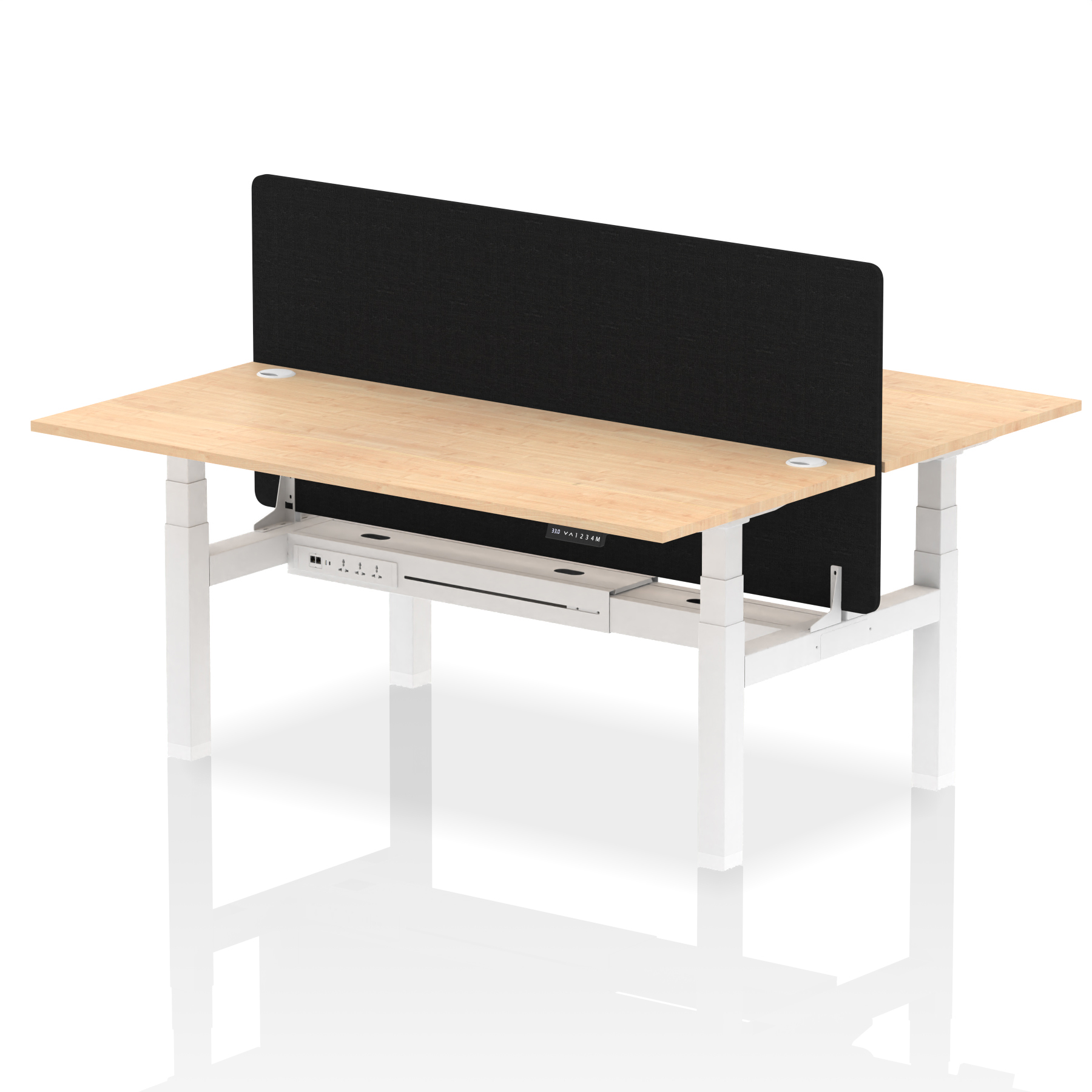 Maple / White Frame