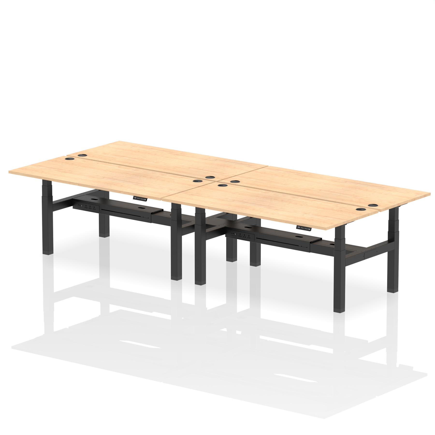 Maple / Black Frame