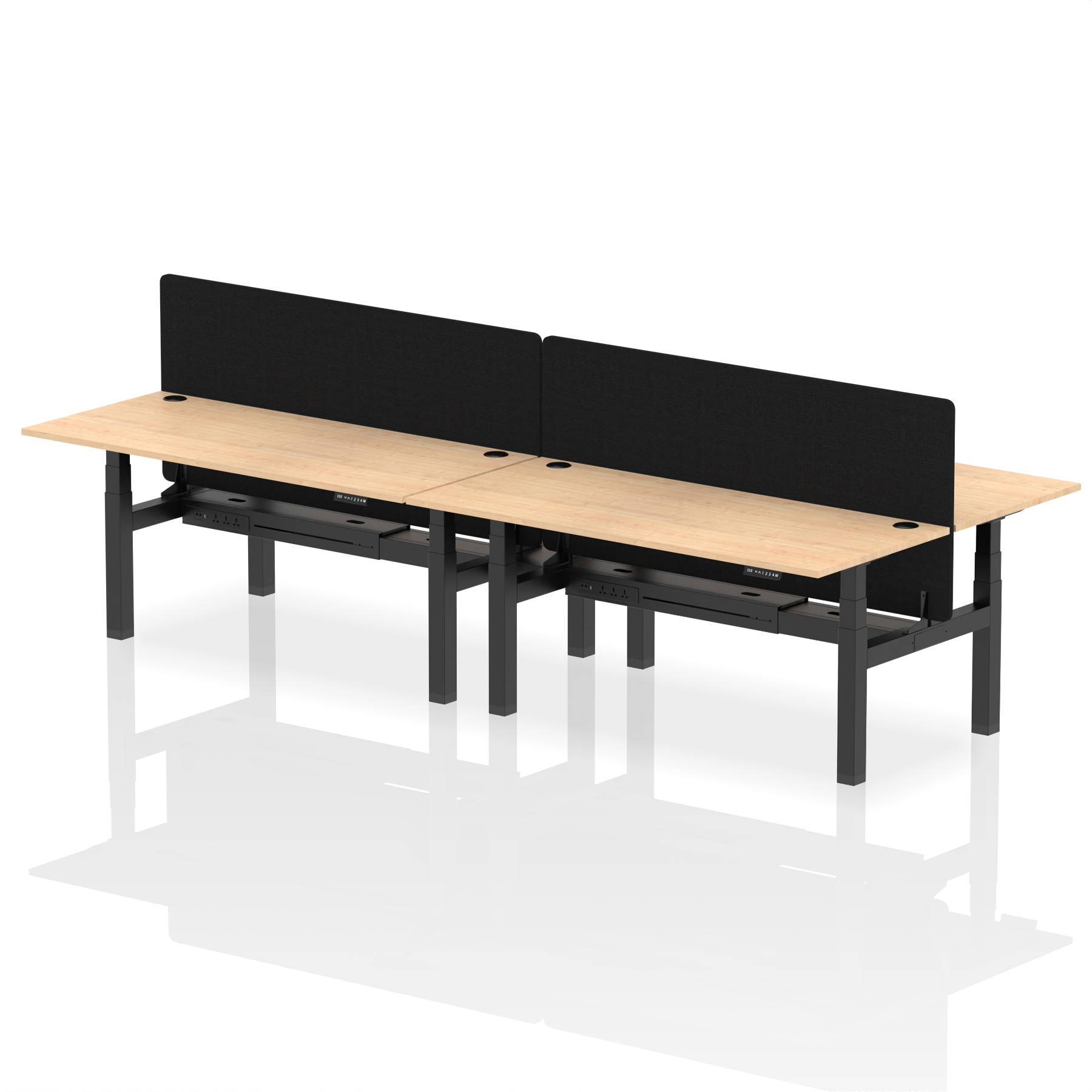 Maple / Black Frame