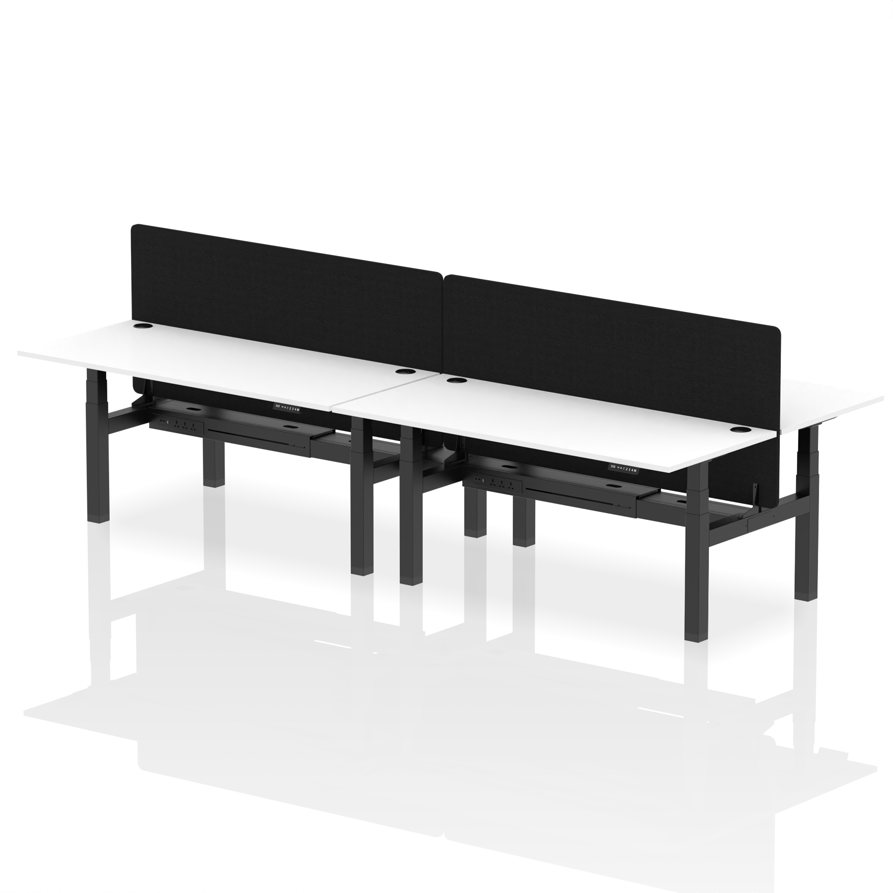 White / Black Frame