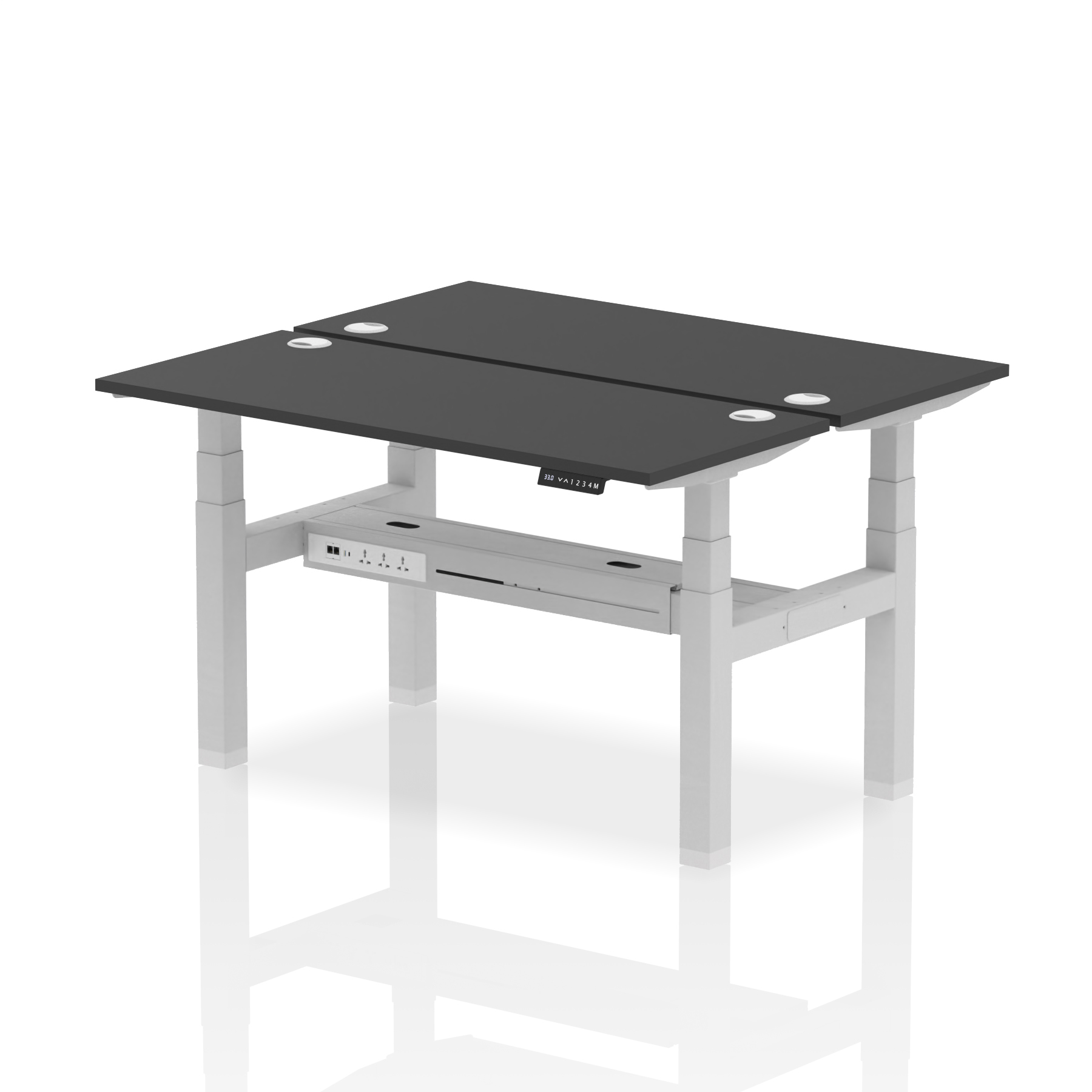 Black / Silver Frame