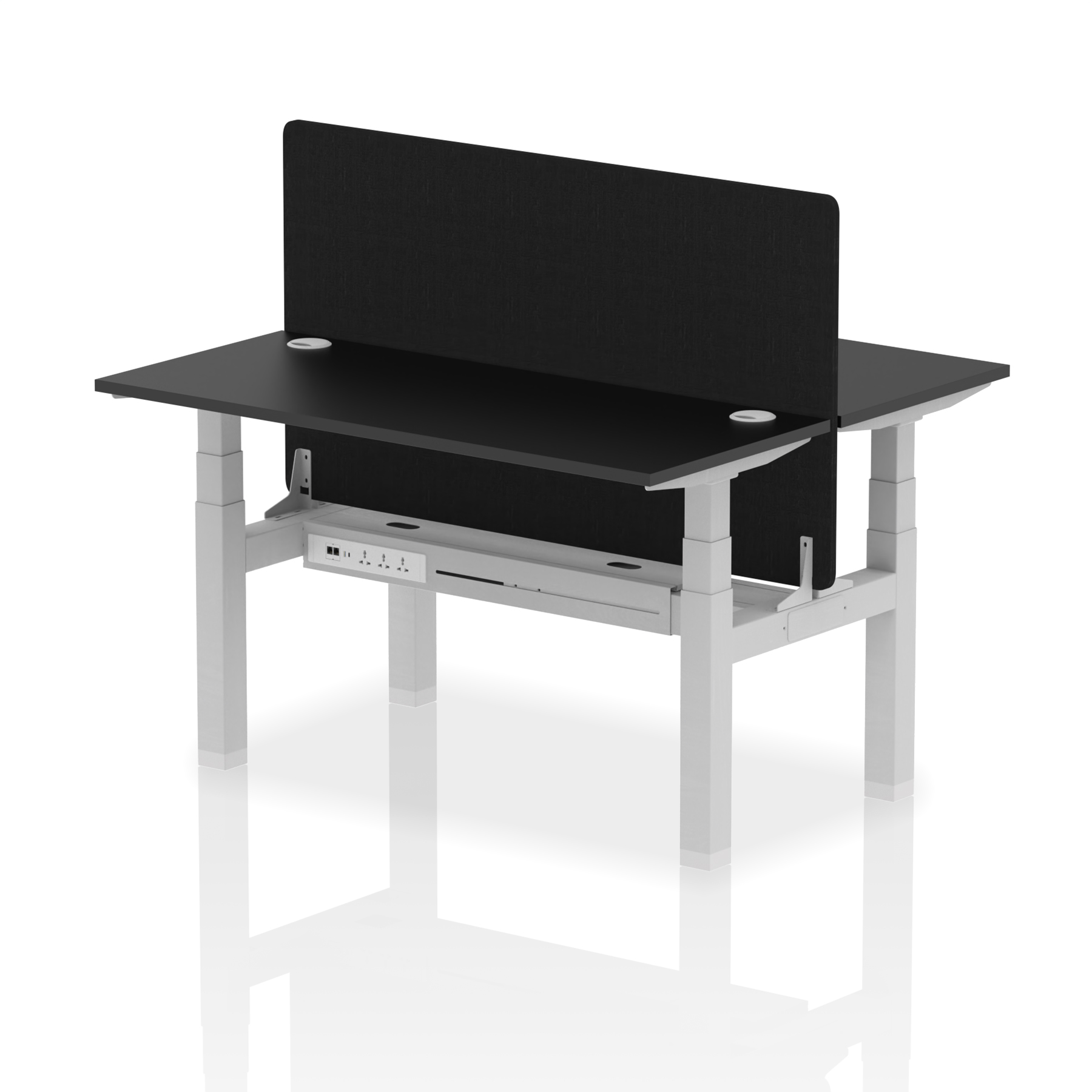 Black / Silver Frame