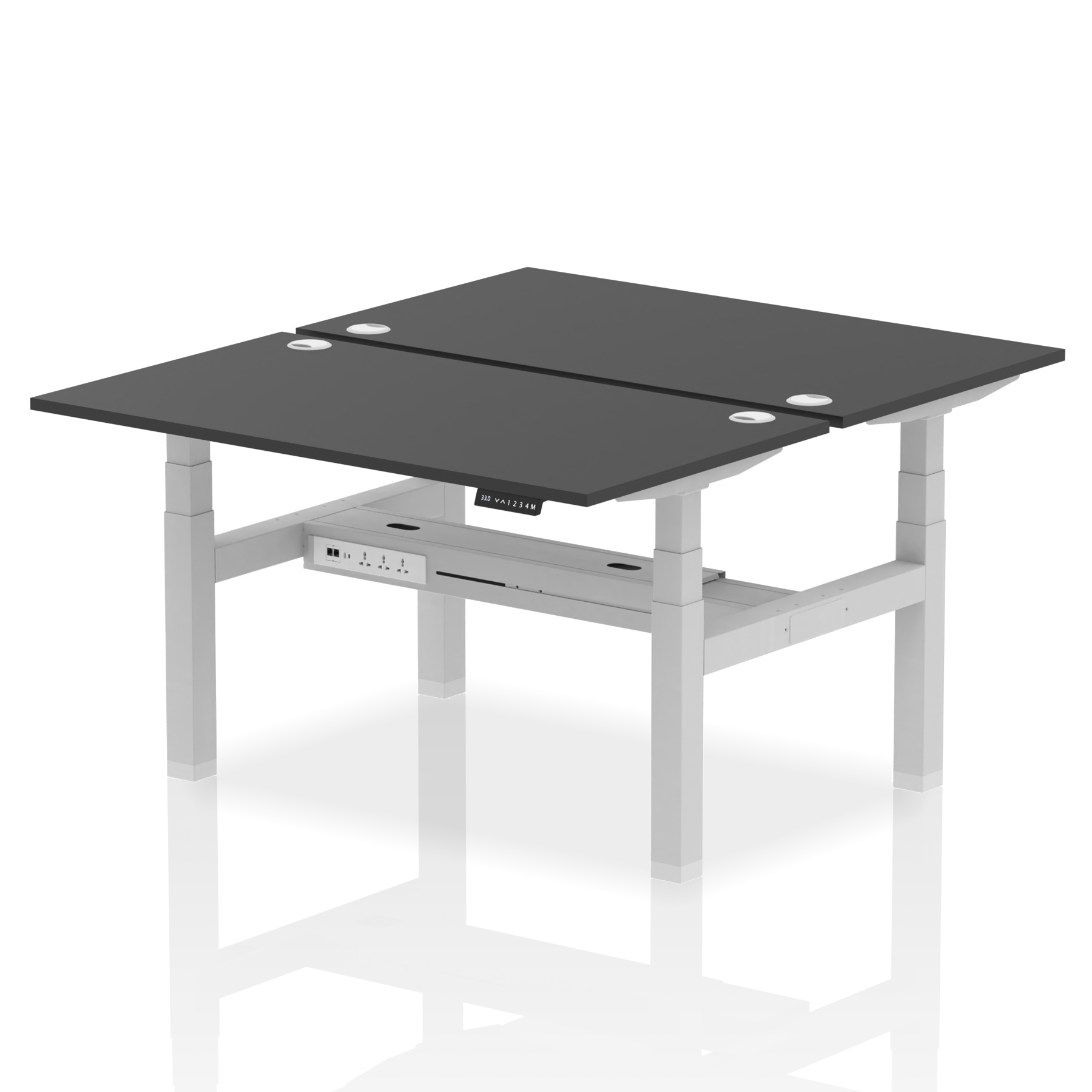 Black / Silver Frame