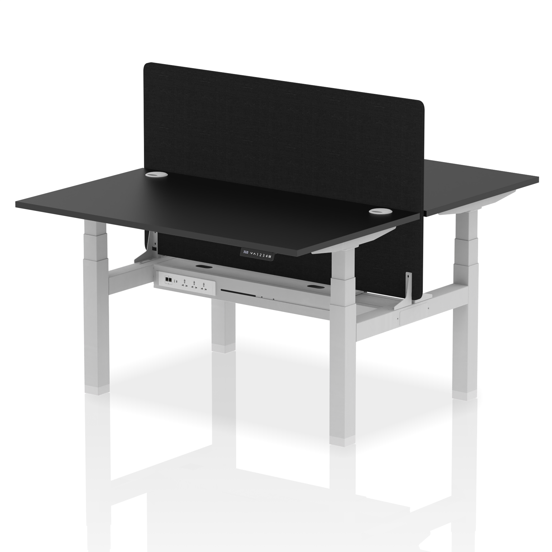 Black / Silver Frame