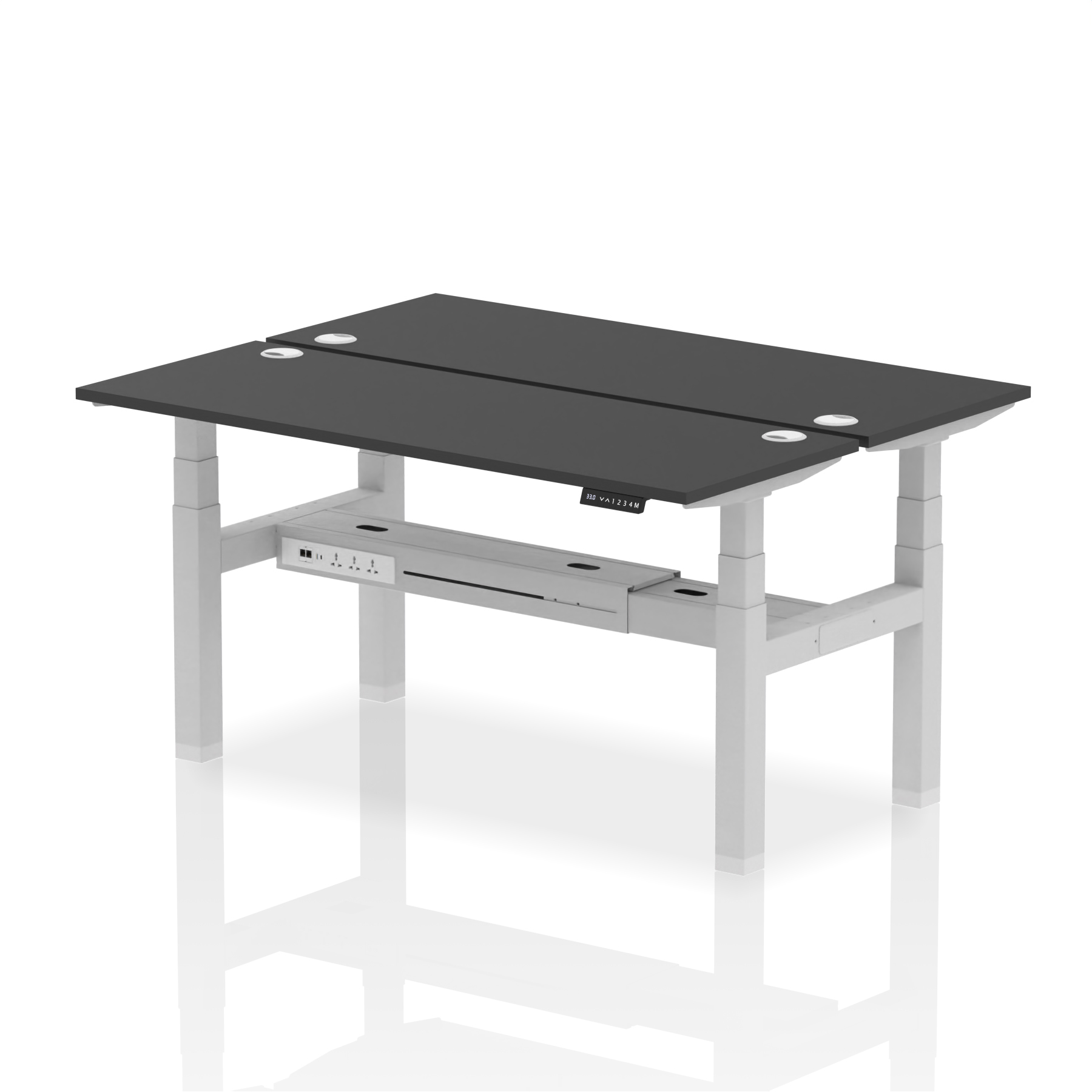 Black / Silver Frame
