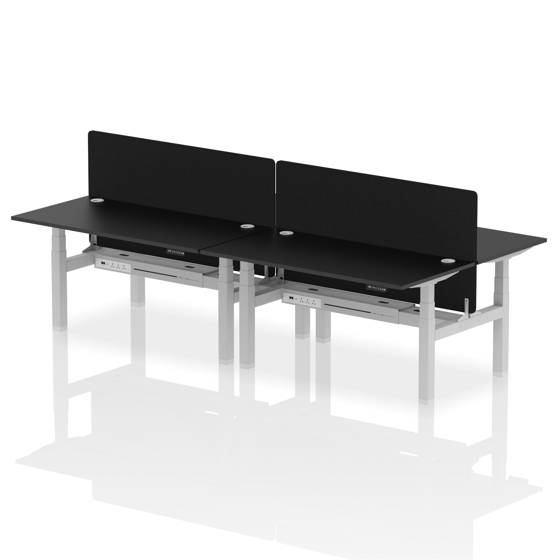 Black / Silver Frame