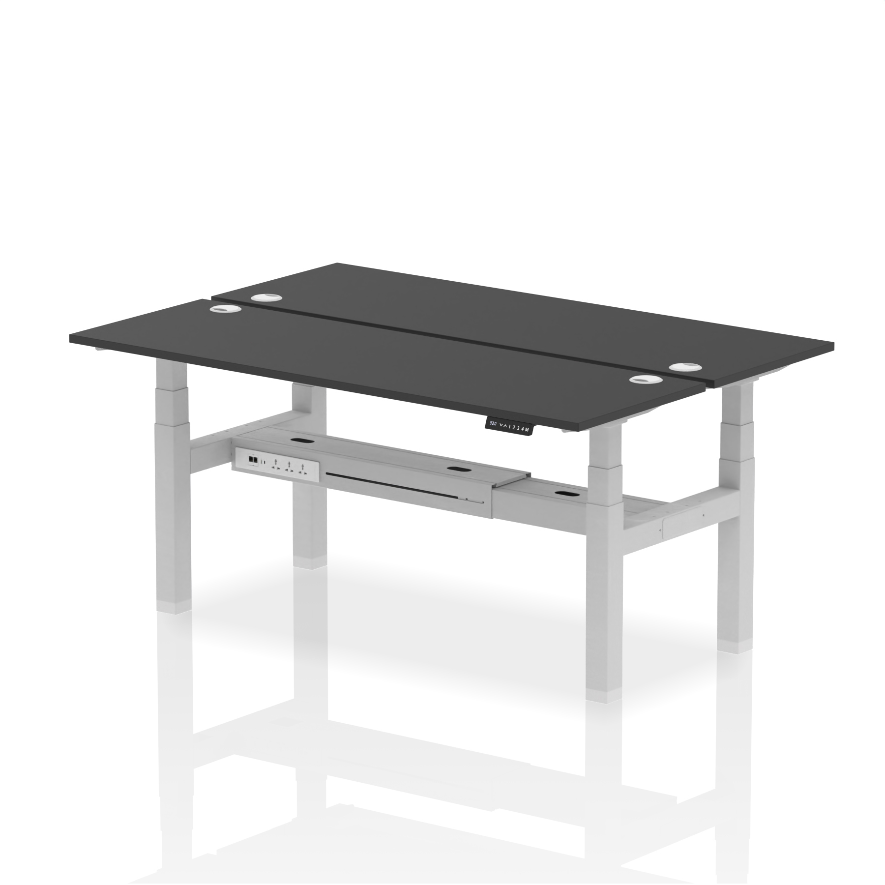 Black / Silver Frame