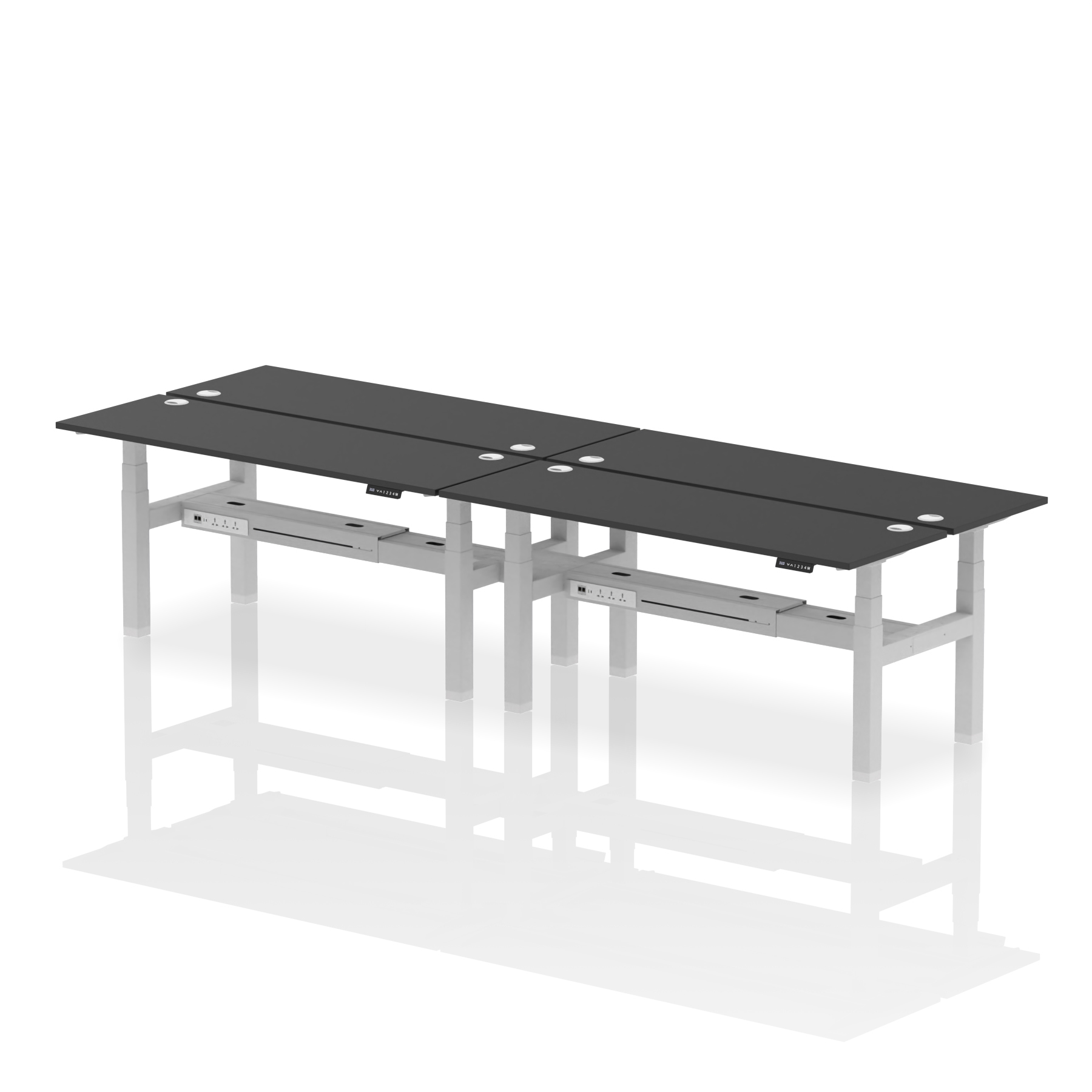Black / Silver Frame