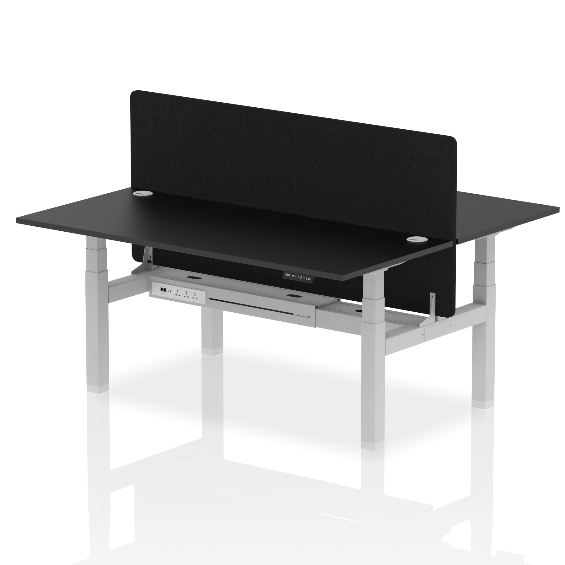 Black / Silver Frame
